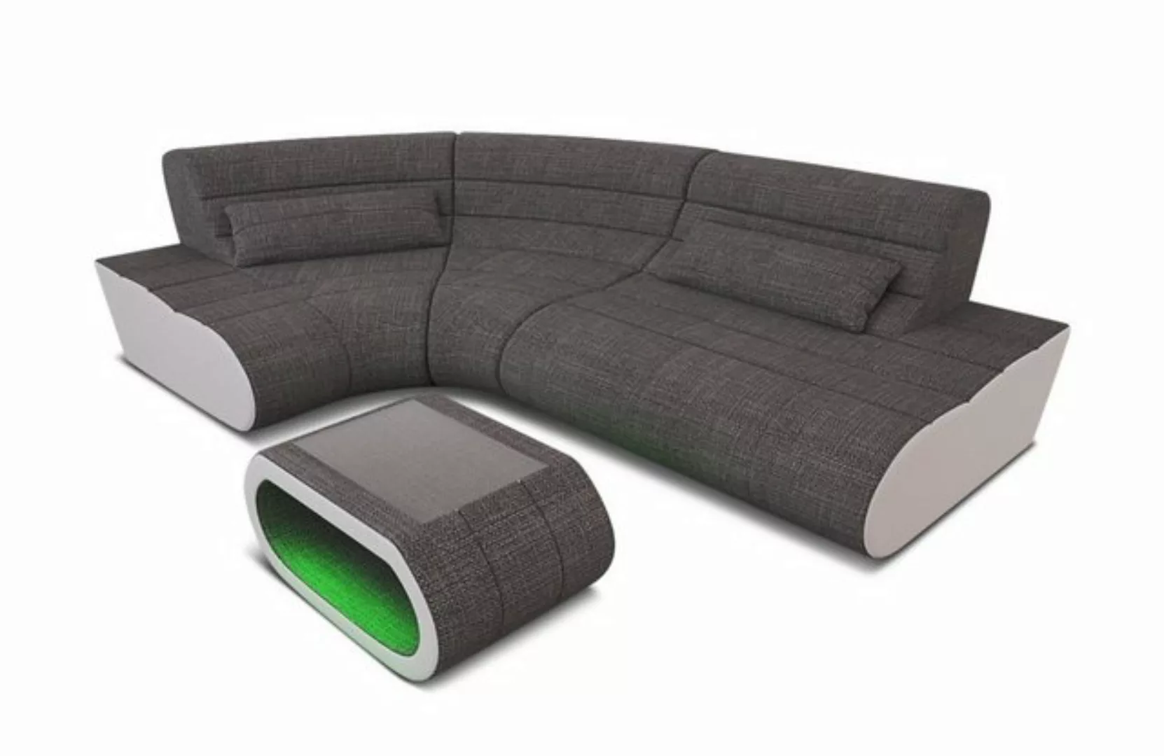 Sofa Dreams Ecksofa Stoff Couch Polster Sofa Concept L Form Stoffsofa, Desi günstig online kaufen