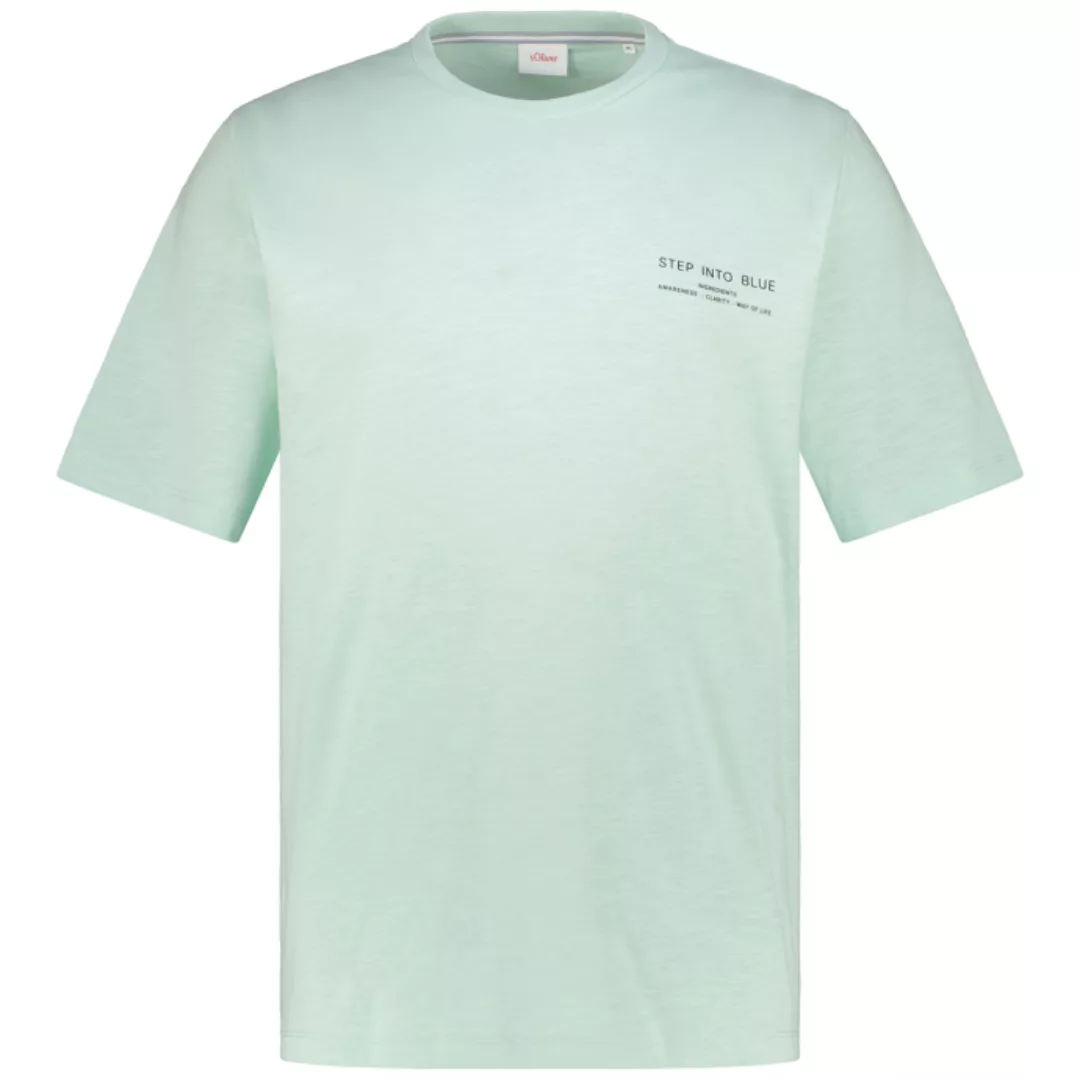 s.Oliver T-Shirt mit Print auf Vorder- und Rückseite günstig online kaufen