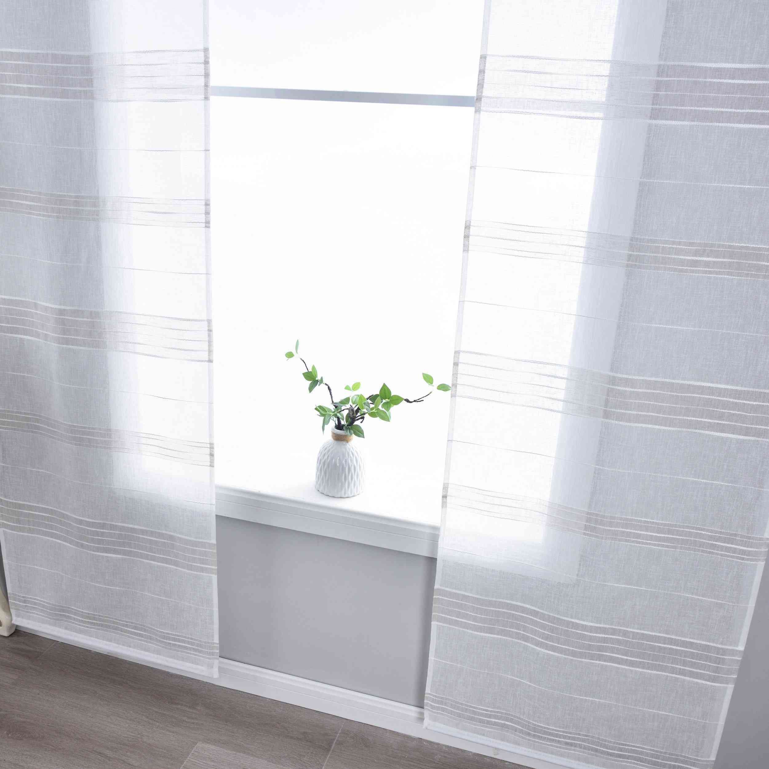 Gardinenbox Gardine, Ösen (2 St), transparent, günstig online kaufen