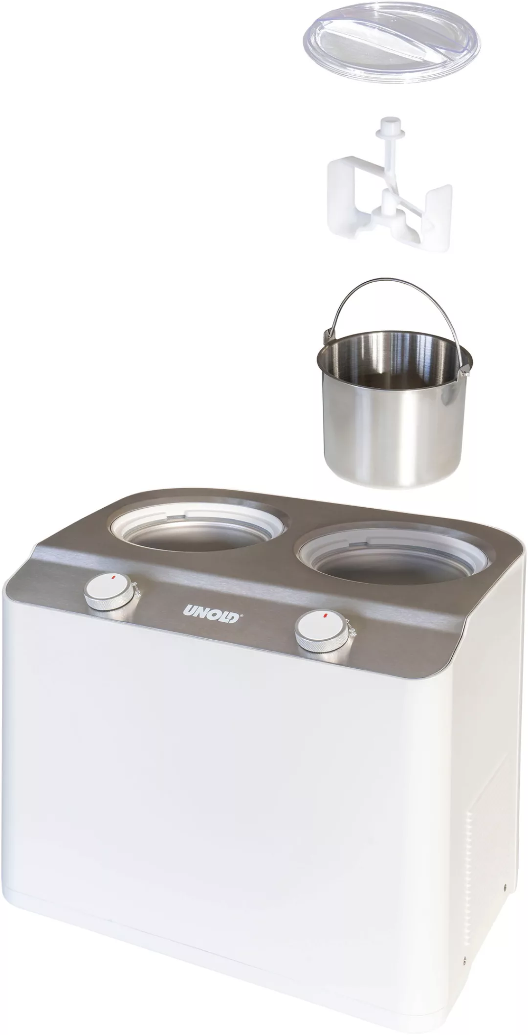 Unold Eismaschine »Doppio bianco 48830«, 2,4 l, 250 W günstig online kaufen