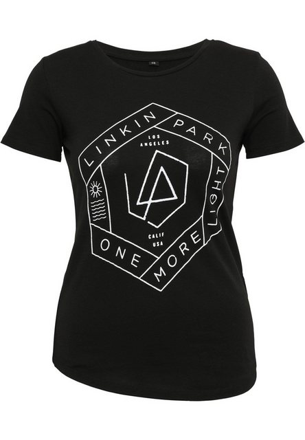 Merchcode Kurzarmshirt Merchcode Damen Ladies Linkin Park OML Fit Tee (1-tl günstig online kaufen