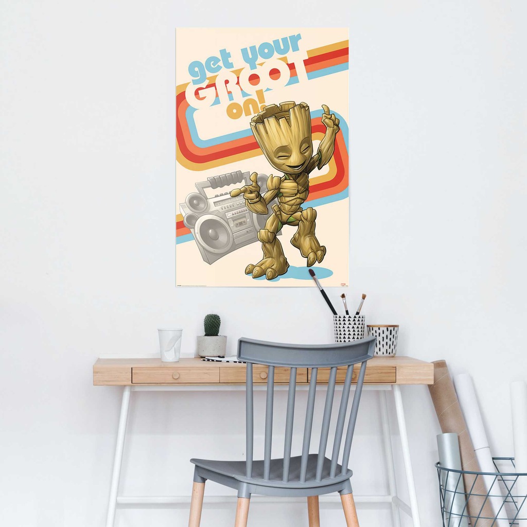 Reinders Poster "Get your Groot on Guardians of the Galaxy - Baby Groot - I günstig online kaufen