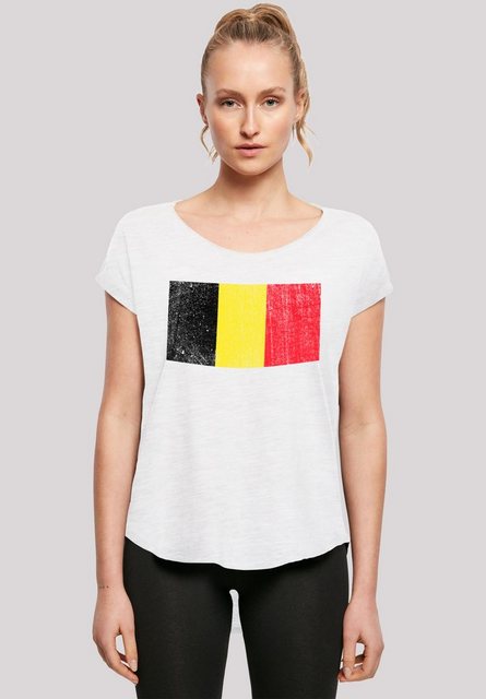 F4NT4STIC T-Shirt Belgium Belgien Flagge Print günstig online kaufen