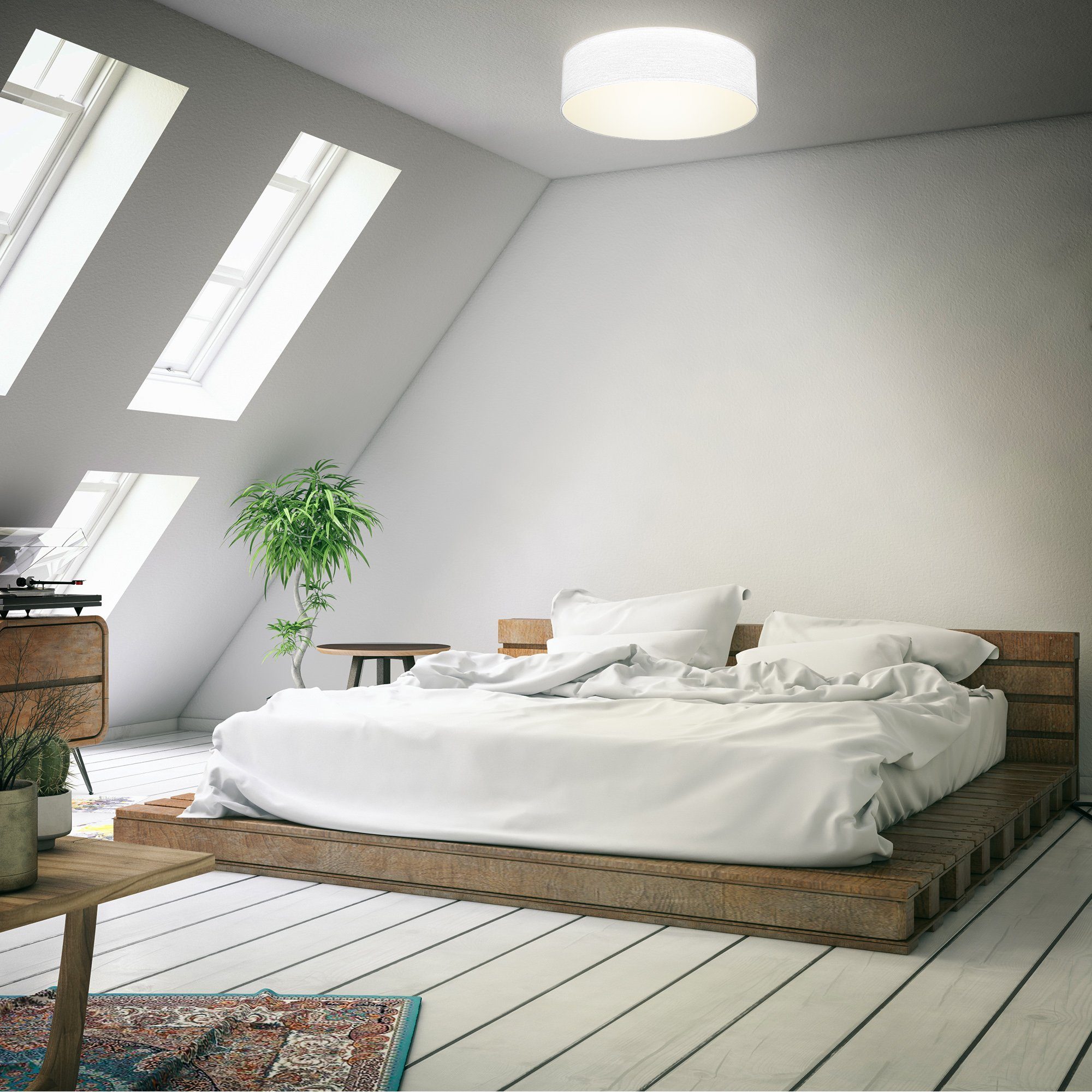 B.K.Licht LED Deckenleuchte, ohne Leuchtmittel, Warmweiß, günstig online kaufen