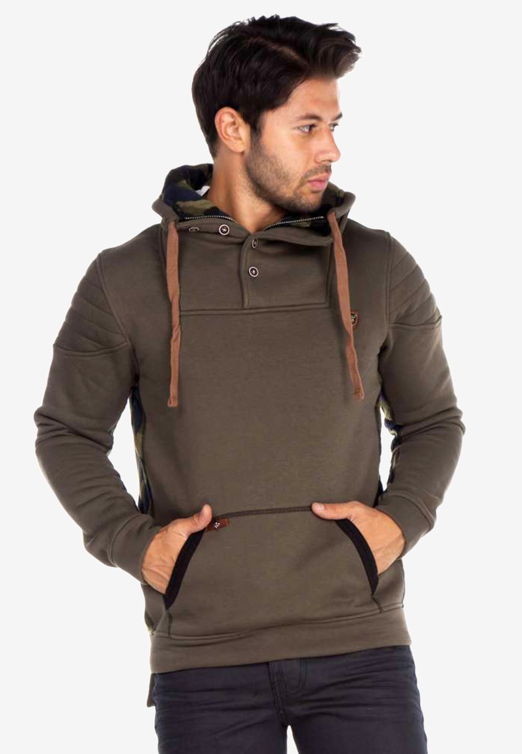 Cipo & Baxx Kapuzensweatshirt, mit praktischer Känguru-Tasche günstig online kaufen