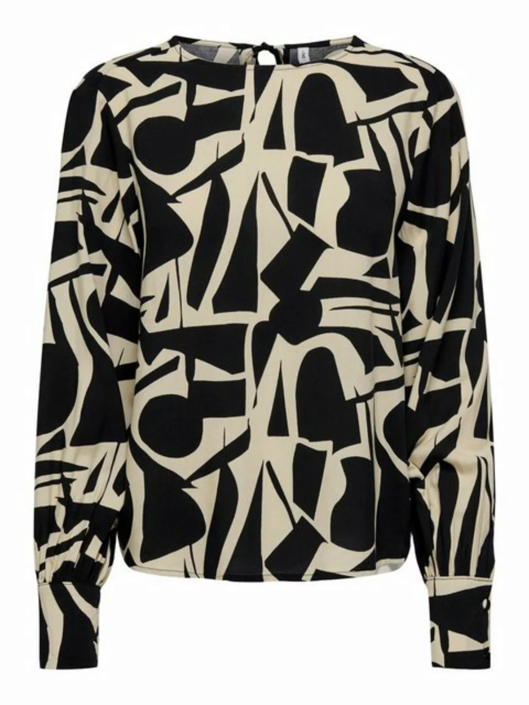 ONLY Shirtbluse ONLHALIA L/S O-NECK TOP PTM günstig online kaufen