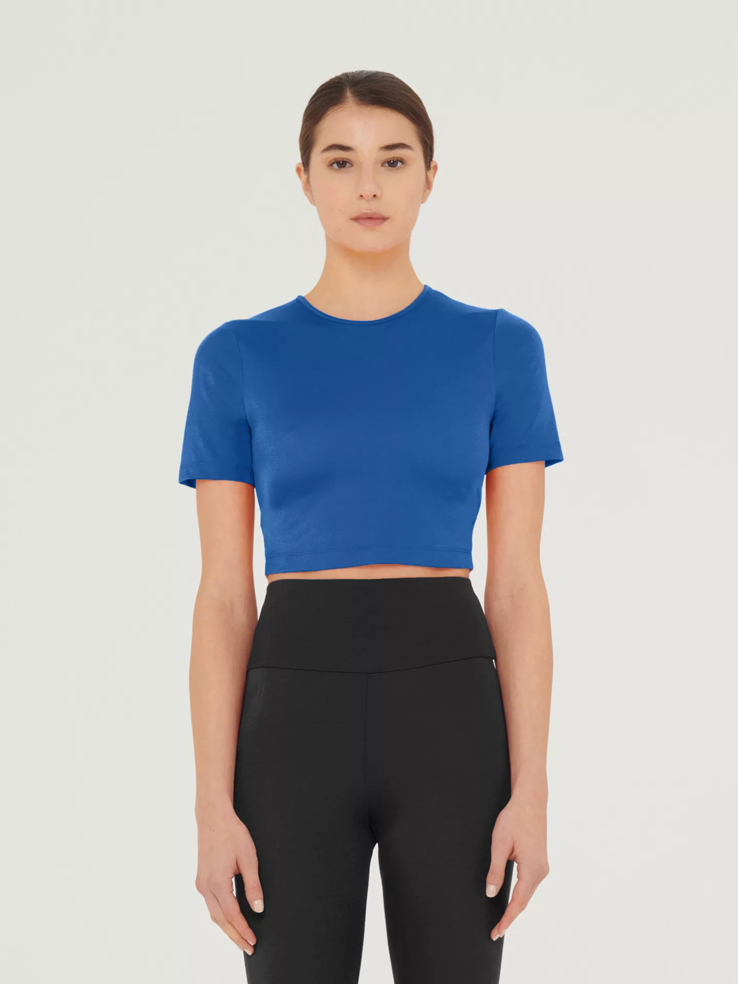 Wolford - The Workout Top Short Sleeves, Frau, sodalite blue, Größe: M günstig online kaufen