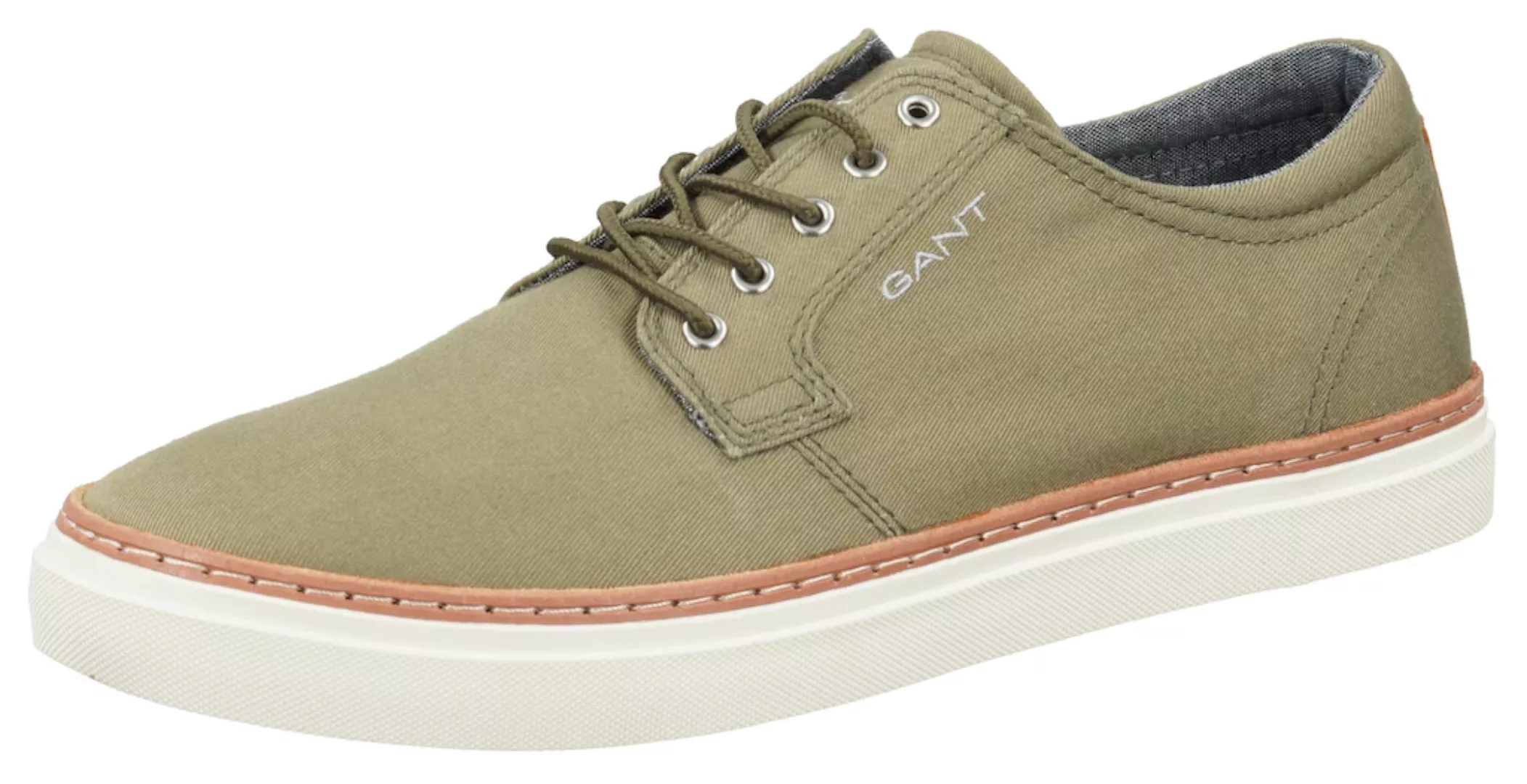 Gant Sneaker "Prepville", mit Lederpaspelierung, Freizeitschuh, Halbschuh, günstig online kaufen