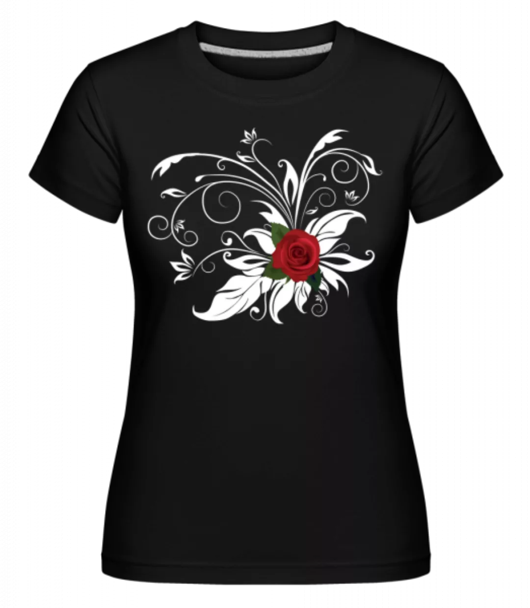 Rote Rose · Shirtinator Frauen T-Shirt günstig online kaufen
