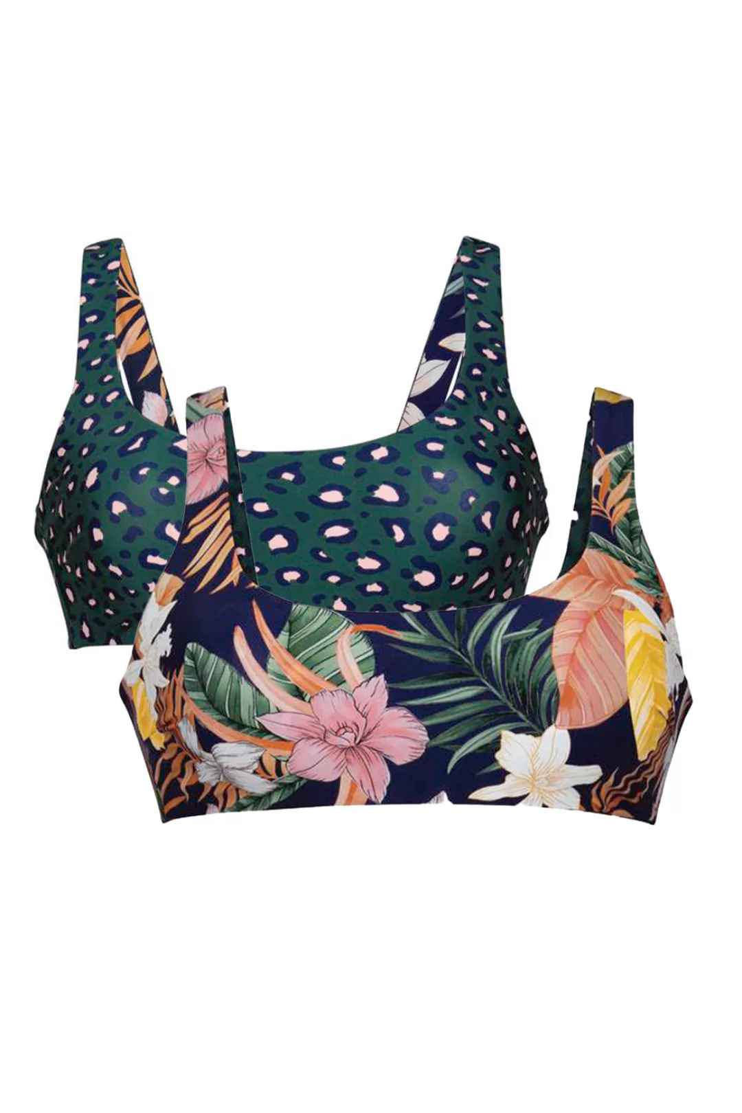 Rosa Faia Wende-Bikini-Oberteil Wika Tropical Sunset 38B mehrfarbig günstig online kaufen