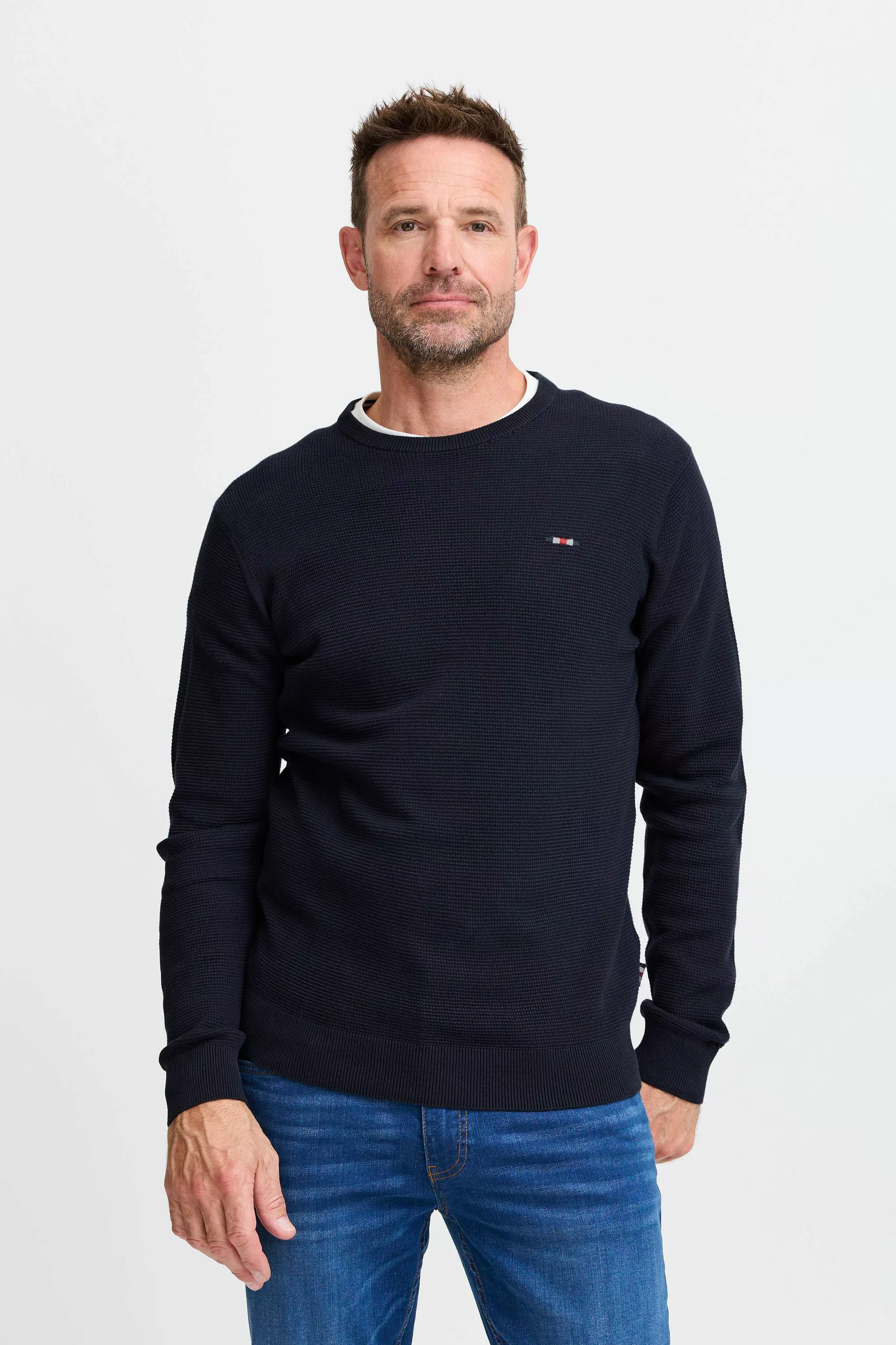 FQ1924 Strickpullover "FQ1924 FQKYLE structure crewneck knit" günstig online kaufen