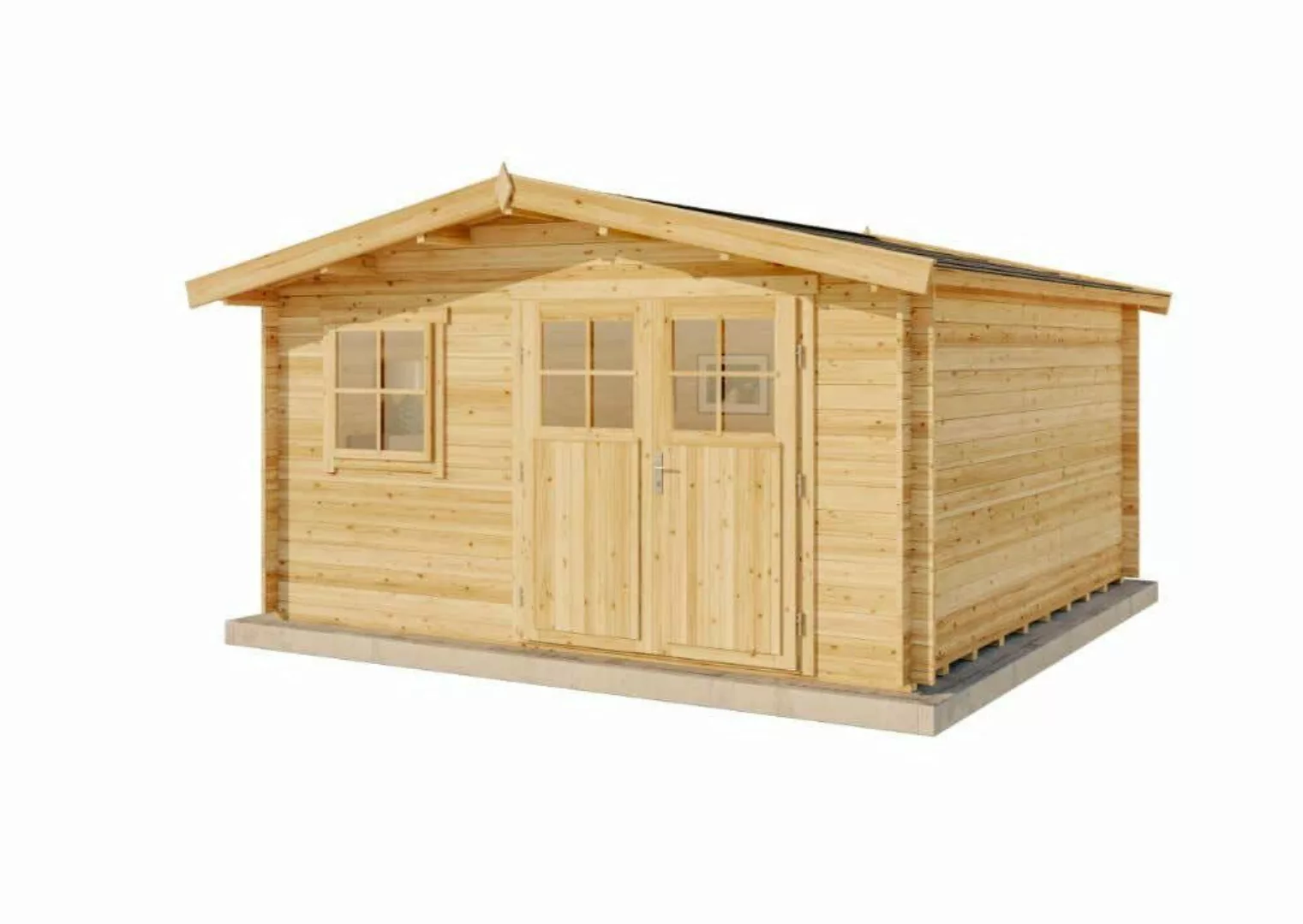 Alpholz Gartenhaus Holz Valeria-28, BxT: 428x427 günstig online kaufen