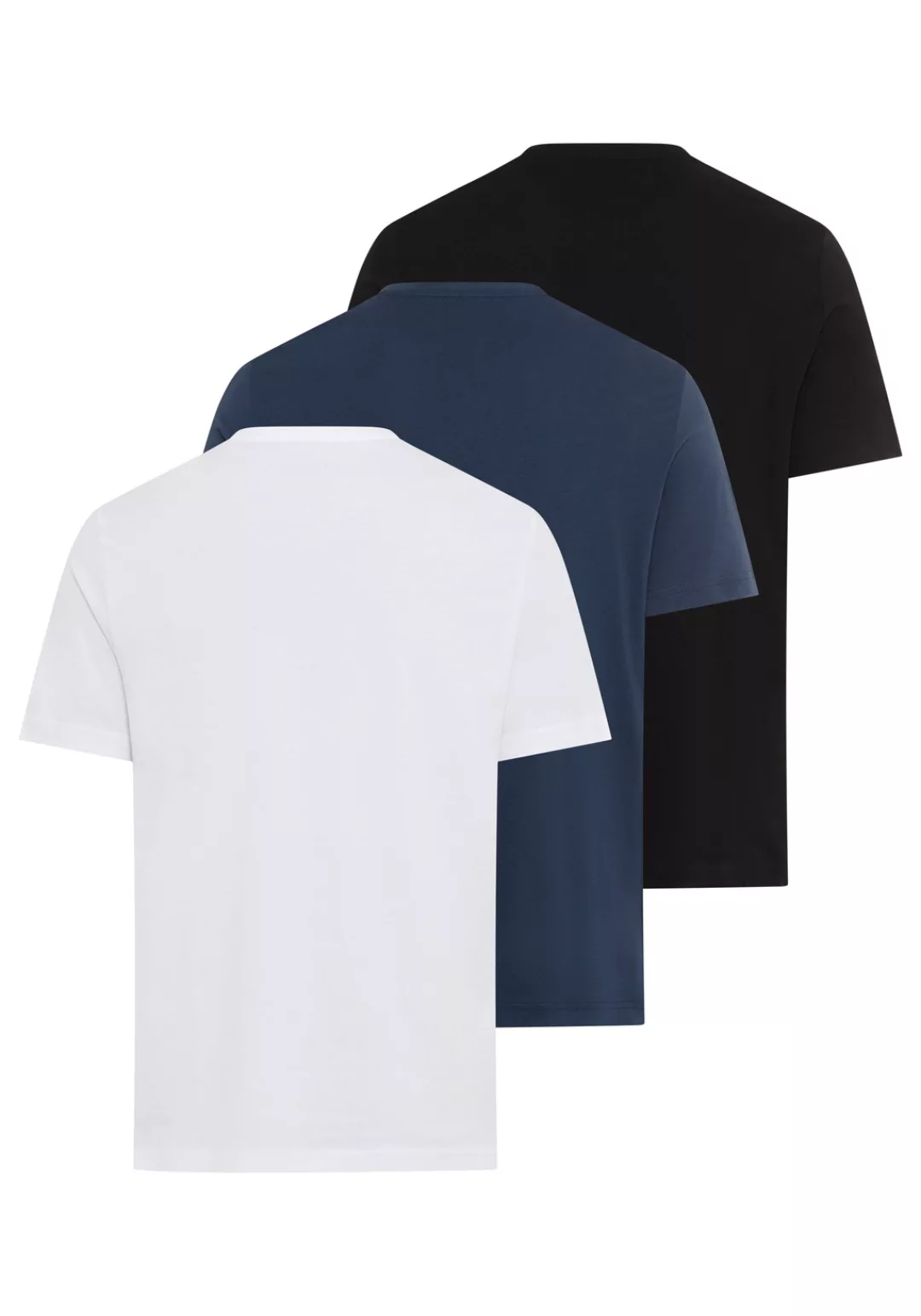 MUSTANG T-Shirt "Style Alex 3-Pack", (Packung, 3 tlg., 3er), mit plakativem günstig online kaufen