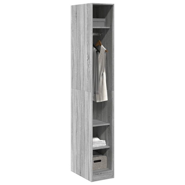 vidaXL Kleiderschrank Kleiderschrank Grau Sonoma 30x50x200 cm Holzwerkstoff günstig online kaufen