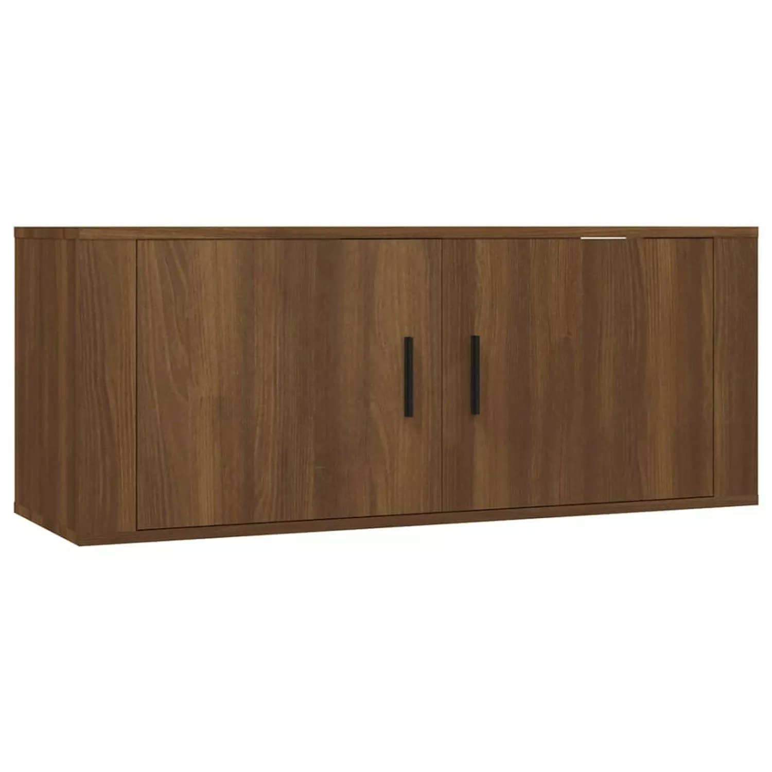 Vidaxl Tv-wandschrank Braun Eichen-optik 100x34,5x40 Cm günstig online kaufen