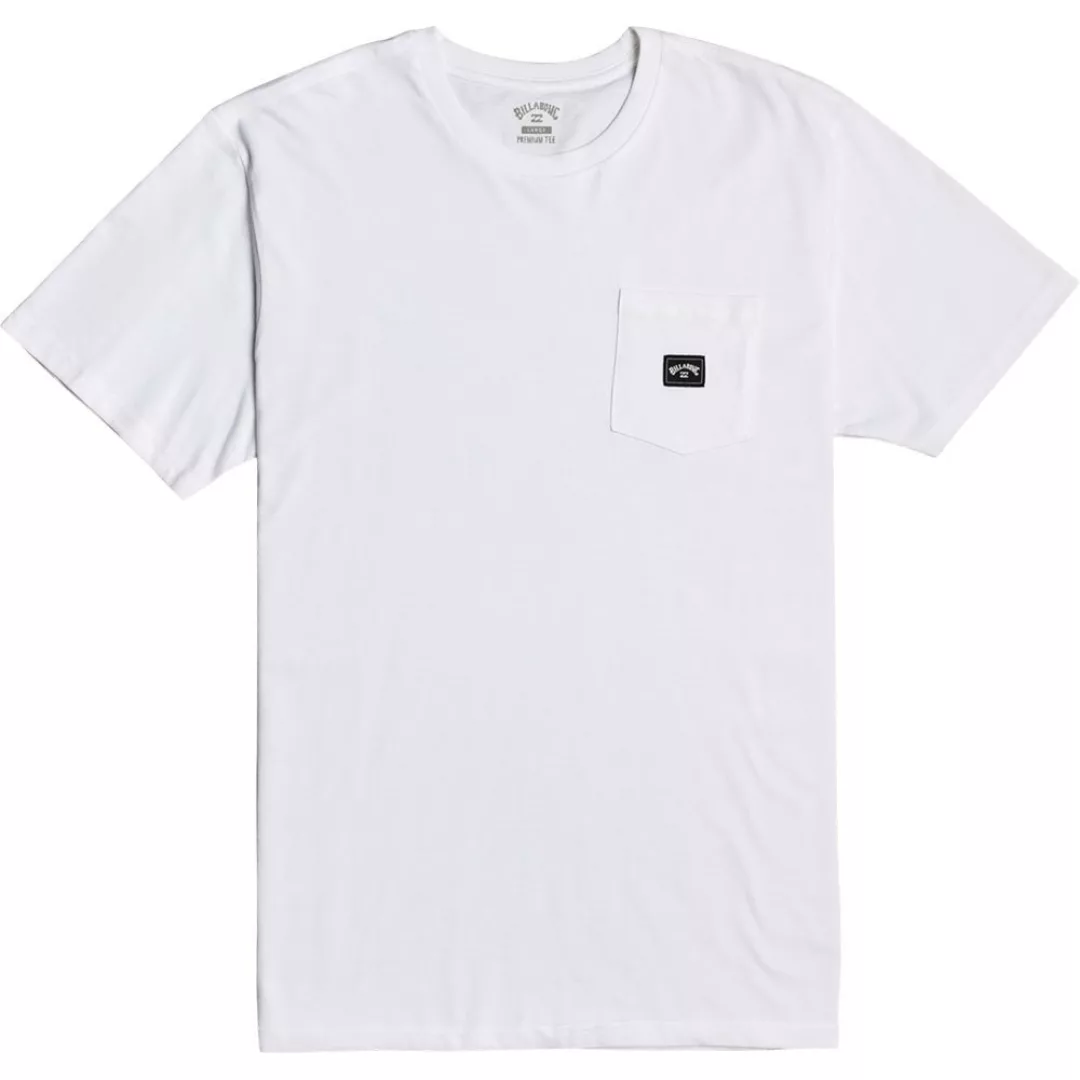 Billabong Stacked Kurzärmeliges T-shirt 2XL White günstig online kaufen