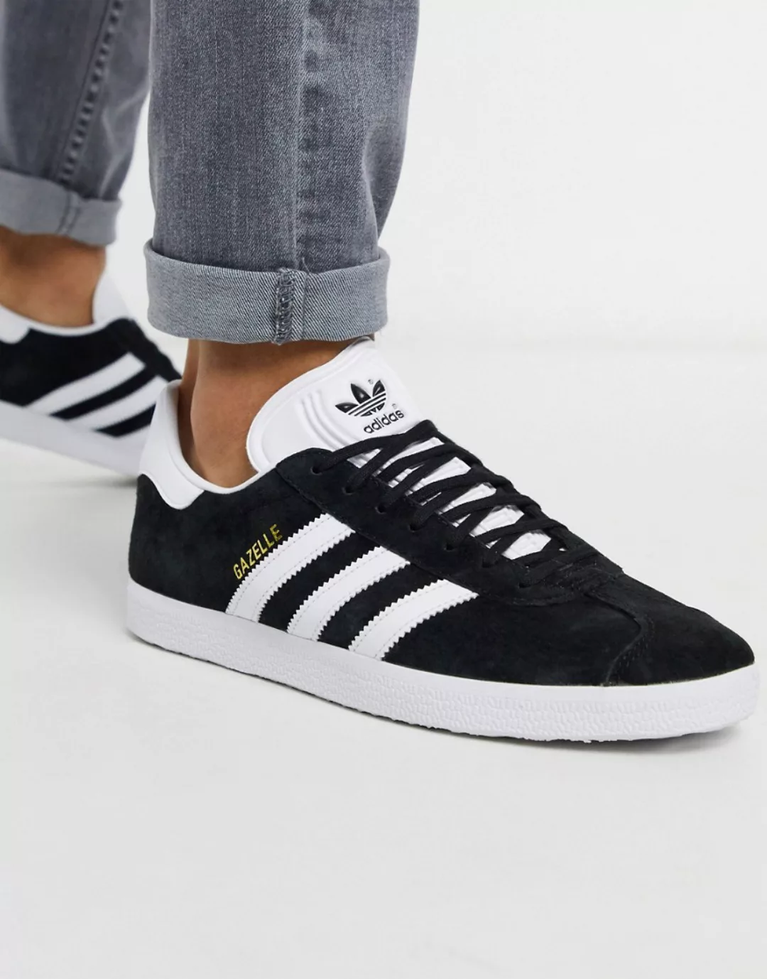 adidas Originals – Gazelle – Schwarze Sneaker günstig online kaufen