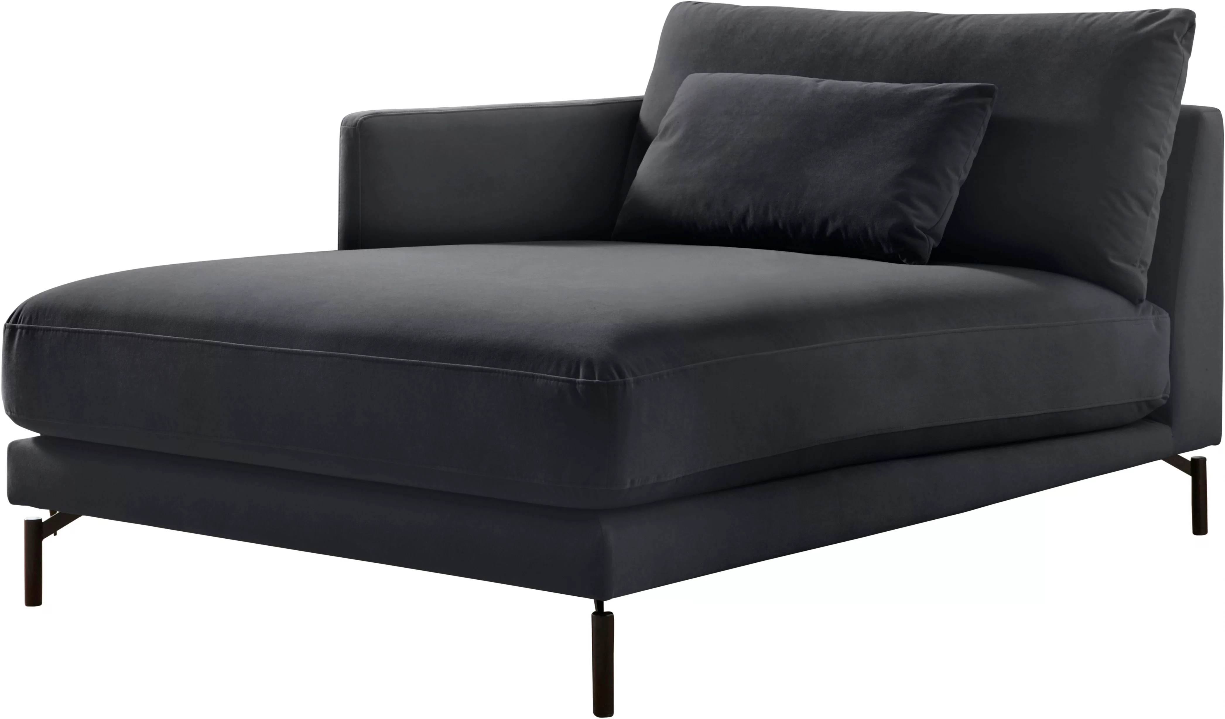 INOSIGN Chaiselongue "Tarek 157/110 cm, Sofa", mit losen Rückenkissen günstig online kaufen