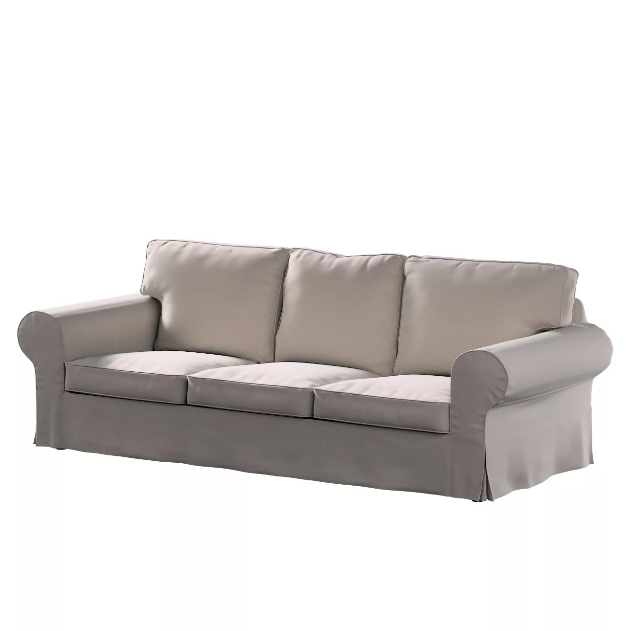 Bezug für Ektorp 3-Sitzer Schlafsofa, ALTES Modell, beige, Sofahusse Ektorp günstig online kaufen