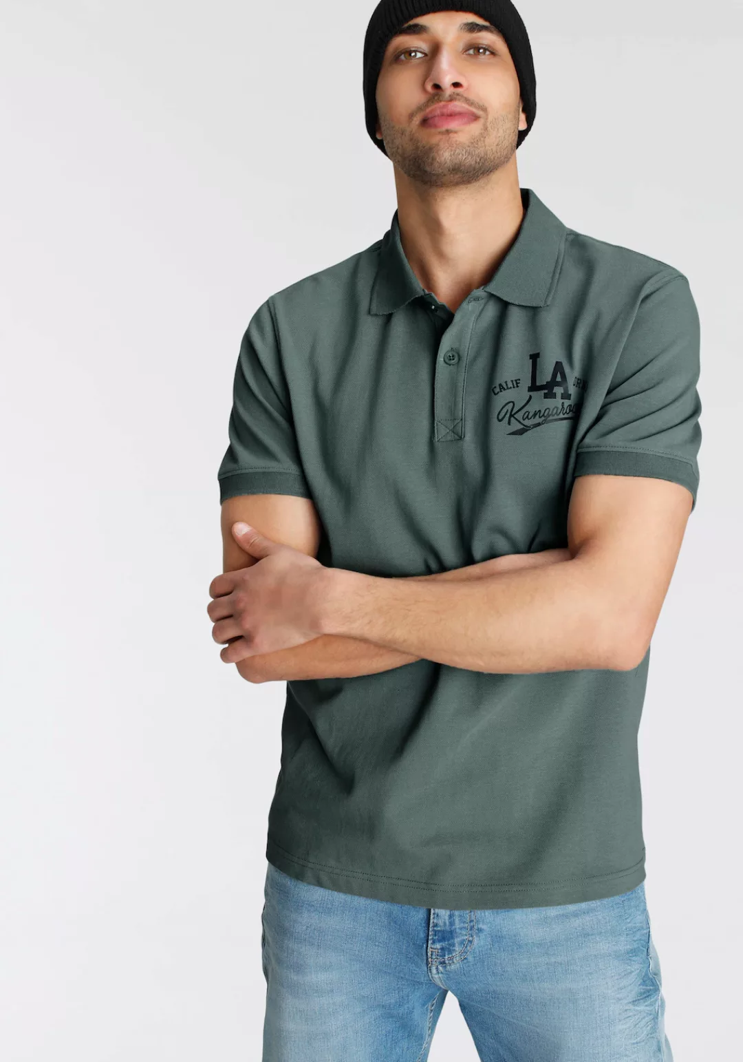 KangaROOS Poloshirt, halbarm, casualer Stil, für Sommer und Freizeit, aus B günstig online kaufen