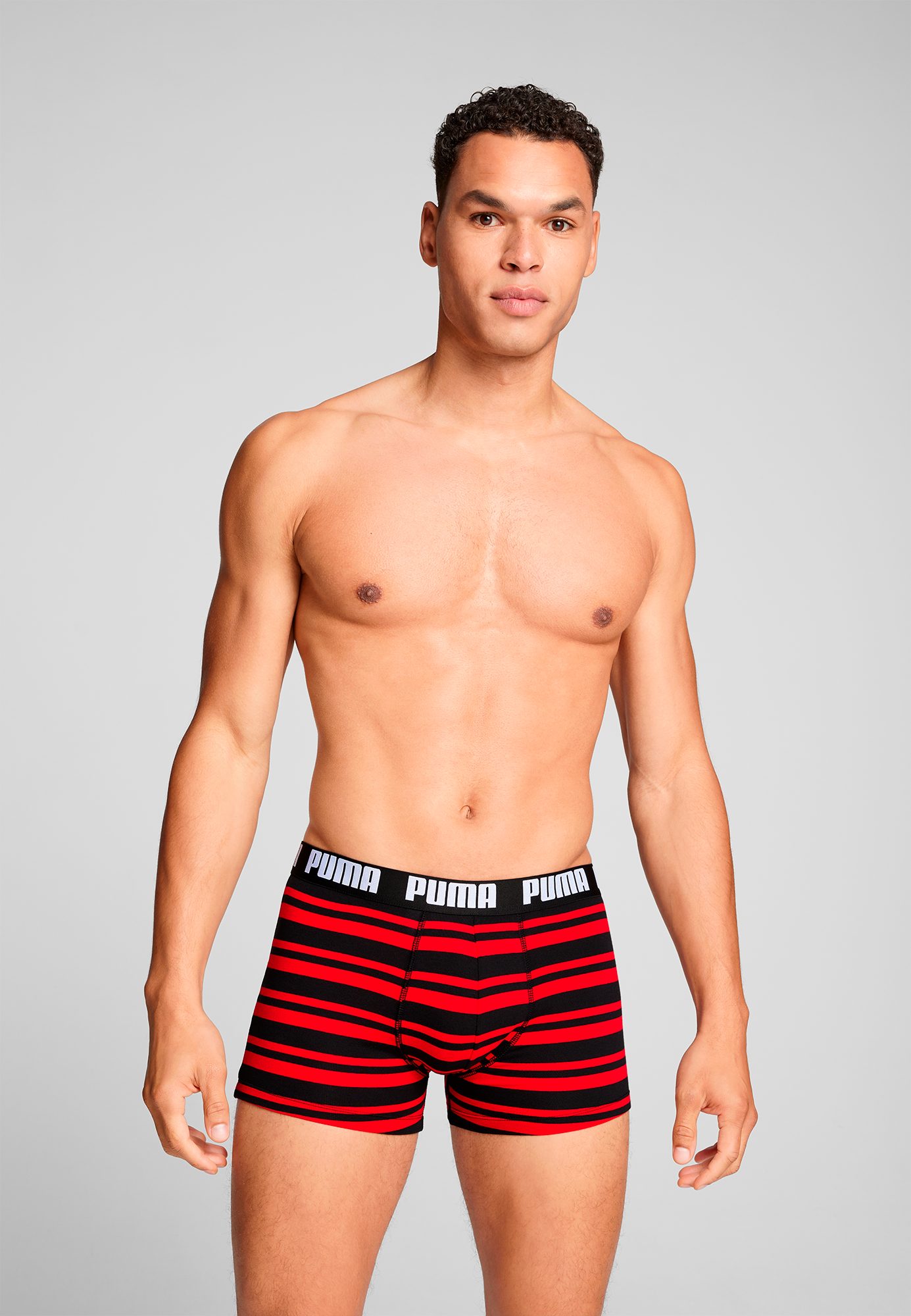 PUMA Boxershorts "PUMA MEN EVERYDAY STRIPED BOXERS 2P", (Packung, 2er Pack) günstig online kaufen