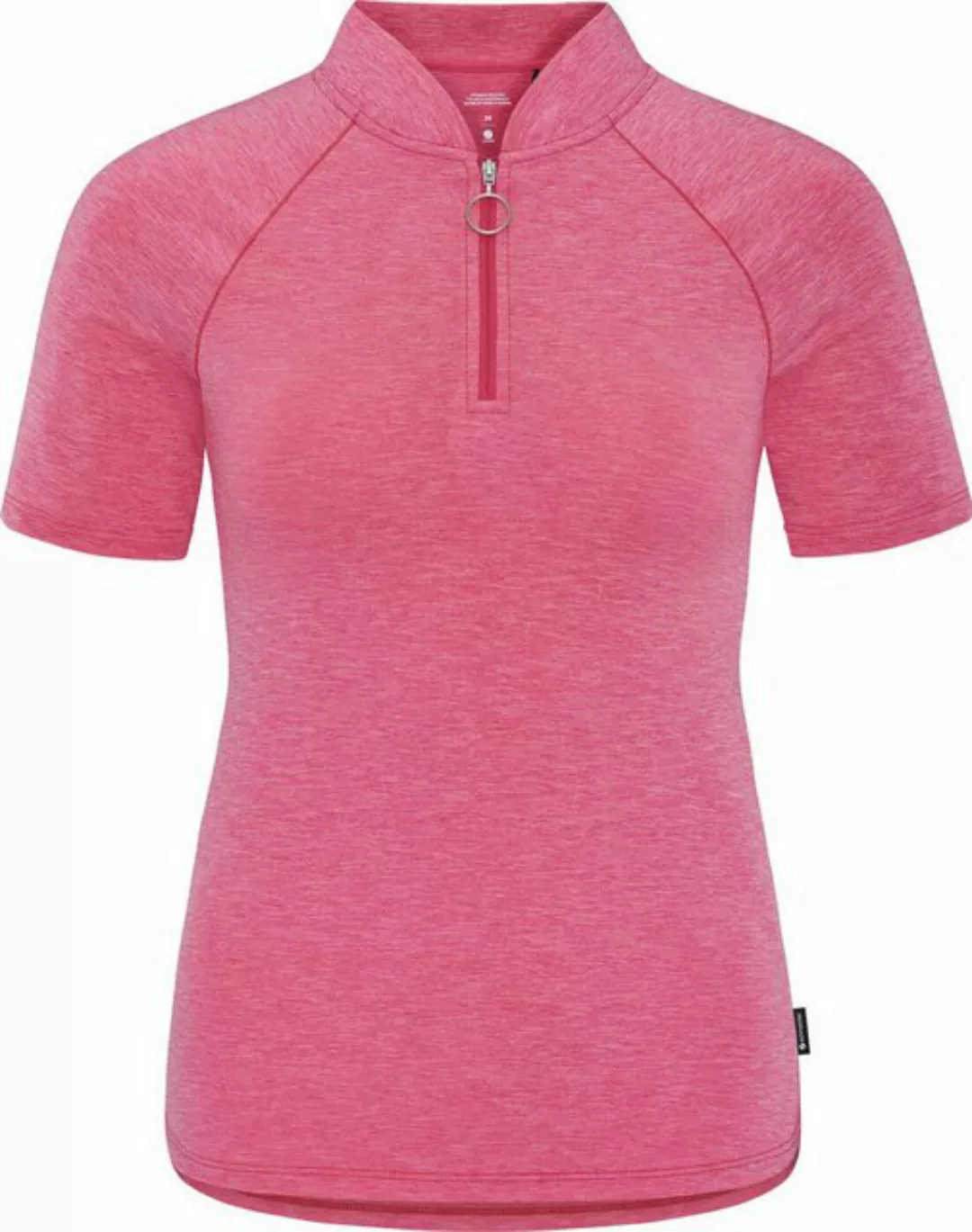 SCHNEIDER Sportswear Kurzarmshirt LENYAW-POLO HIBISCUS-MELIERT günstig online kaufen