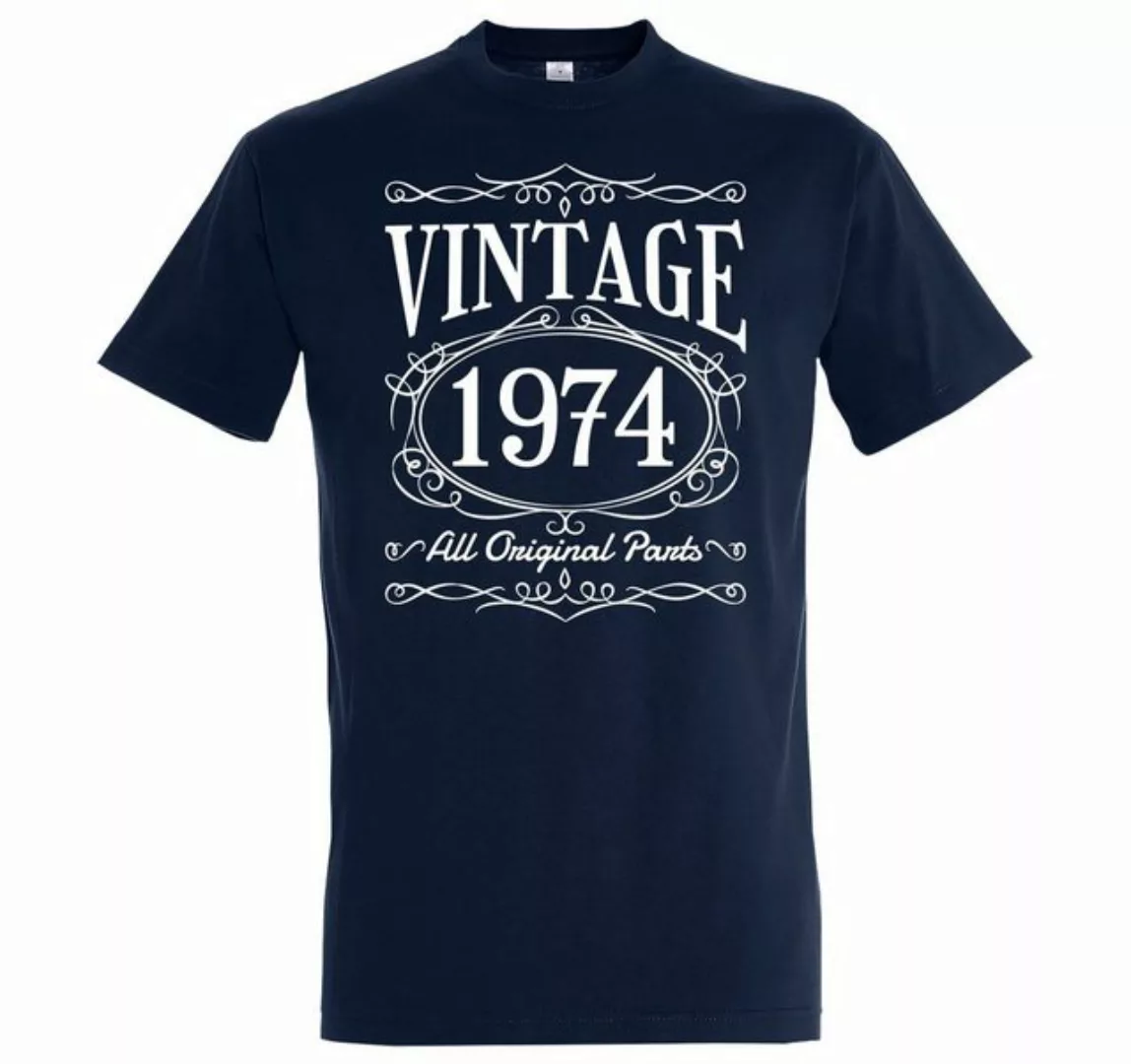Youth Designz T-Shirt Vintage 1974 Herren Tshirt zum 50. Geburtstag mit lus günstig online kaufen