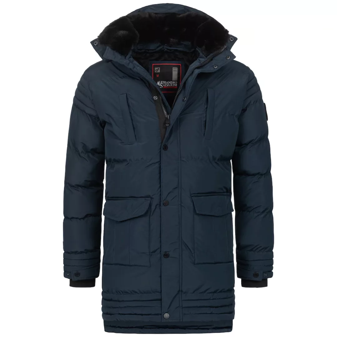 Alessandro Salvarini Winterjacke "ASVenico", mit Teddyfelleinsatz günstig online kaufen