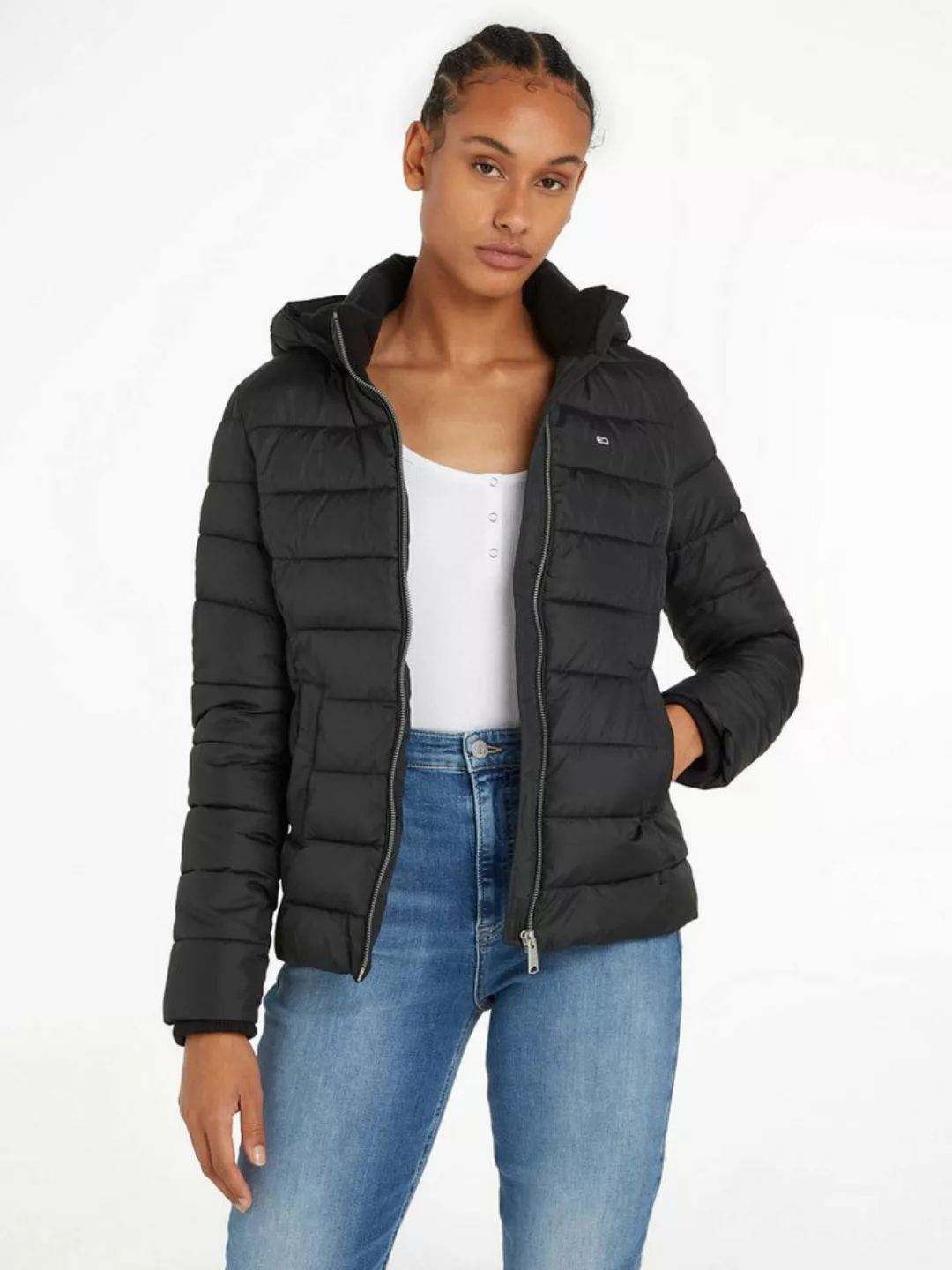 Tommy Jeans Steppjacke TJW BASIC HOODED JACKET mit Kapuze günstig online kaufen