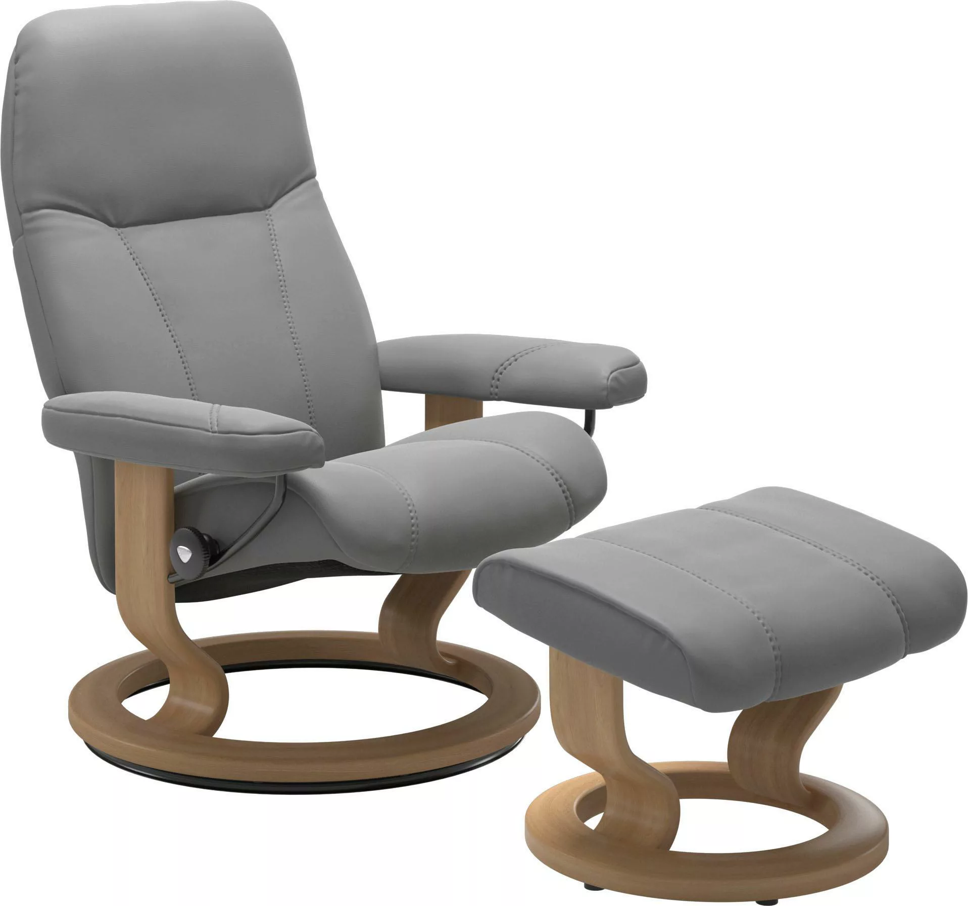 Stressless® Relaxsessel »Consul«, (Set, Relaxsessel mit Hocker), mit Hocker günstig online kaufen