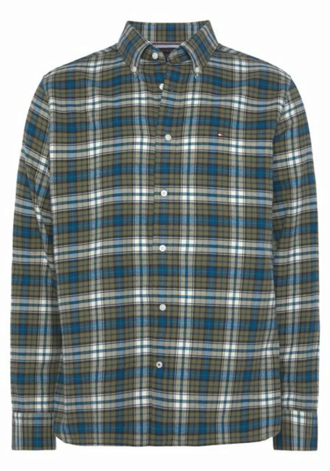 Tommy Hilfiger Karohemd BRUSHED TOMMY TARTAN SMALL SHIRT günstig online kaufen