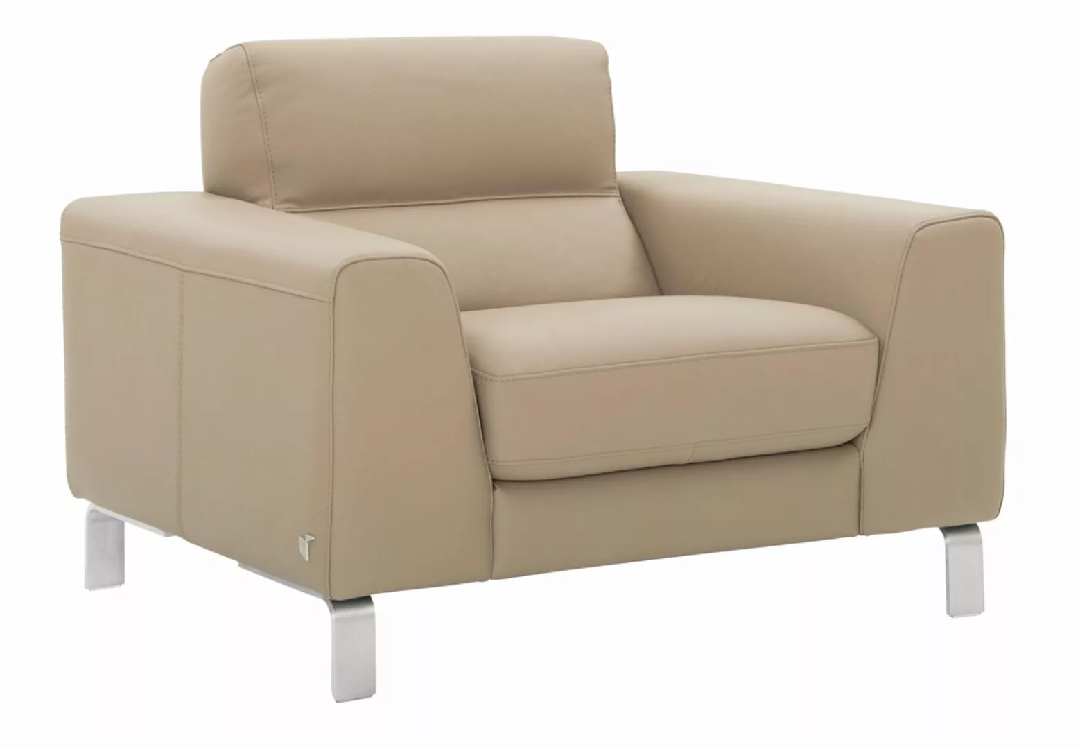 CALIA ITALIA Sessel "Simon Loungesessel, Designsessel", in zwei Lederqualit günstig online kaufen