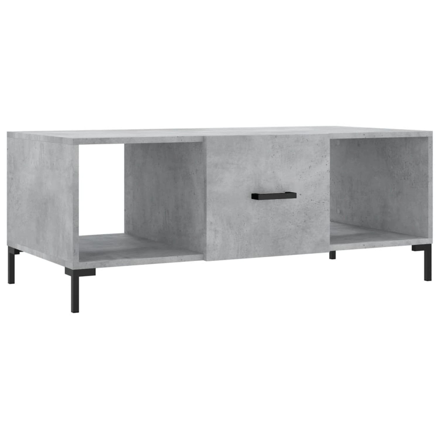 vidaXL Couchtisch Betongrau 102x50x40 cm Holzwerkstoff Modell 2 günstig online kaufen