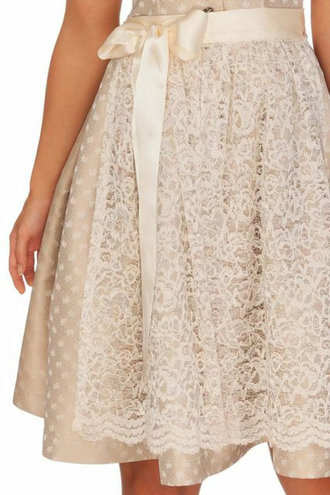 MarJo Dirndl Midi Dirndl 2tlg. - SORA - champagner günstig online kaufen