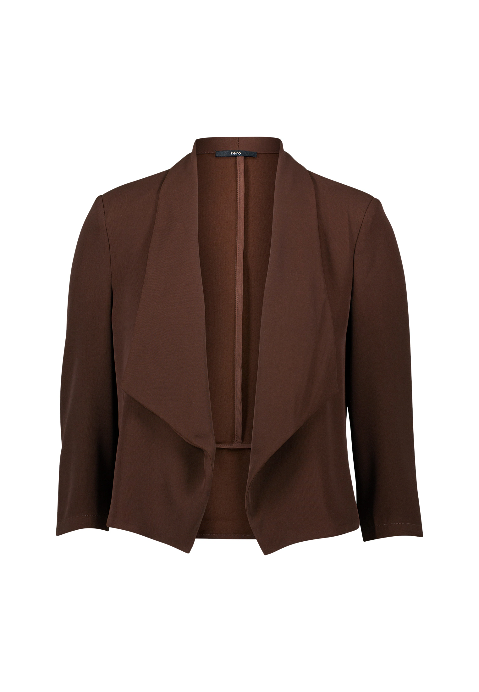 Zero Jackenblazer "zero Damen Blazer offener Style", Plain/ohne Details günstig online kaufen