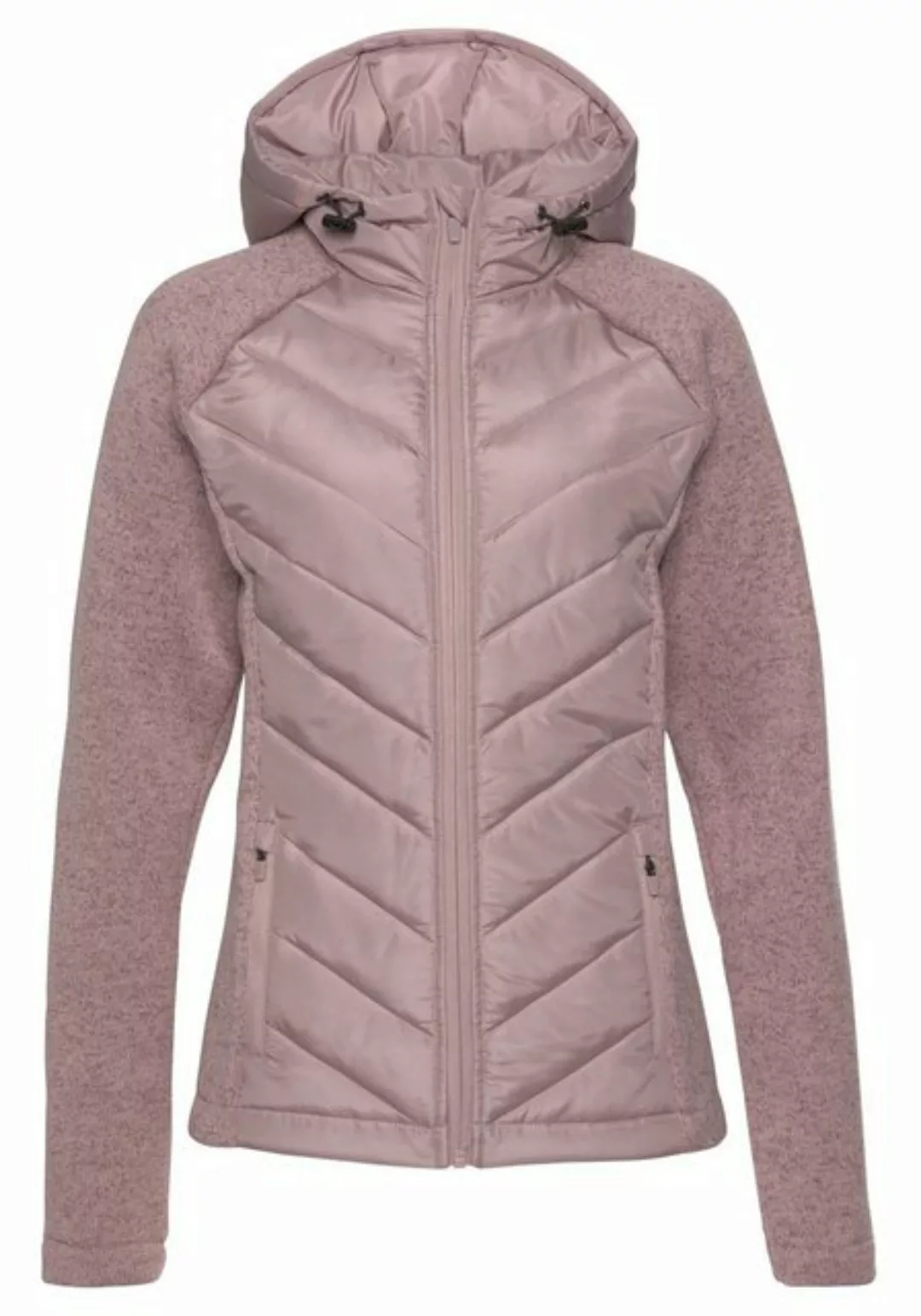 Vivance Steppjacke mit Strickfleece-Ärmeln günstig online kaufen