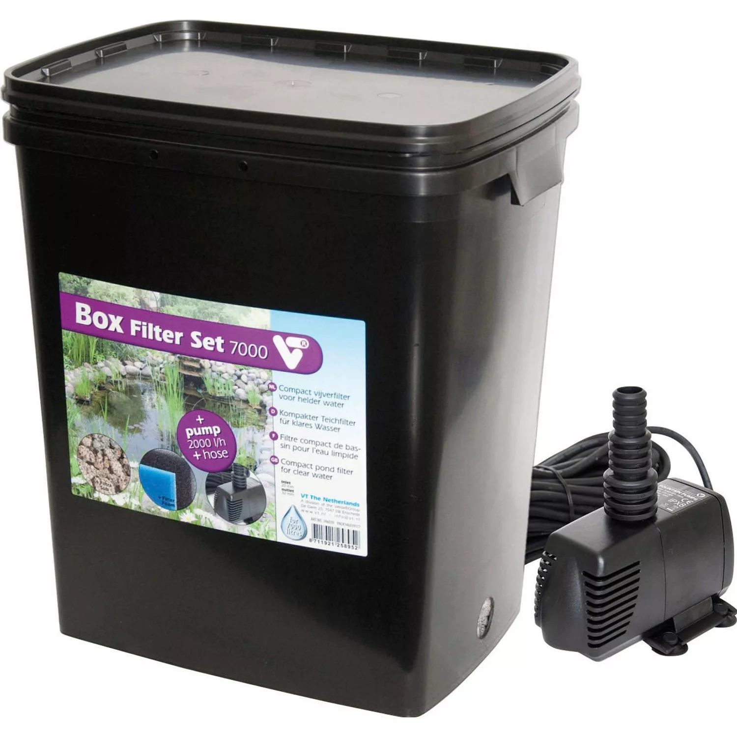 Velda Teichfilter 35 L Mit Pumpe 2000 L/h 146039 günstig online kaufen