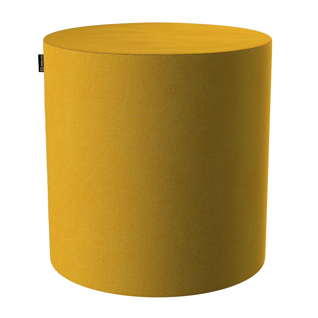 Pouf Barrel, senffarbe, ø40 cm x 40 cm, Etna (705-04) günstig online kaufen