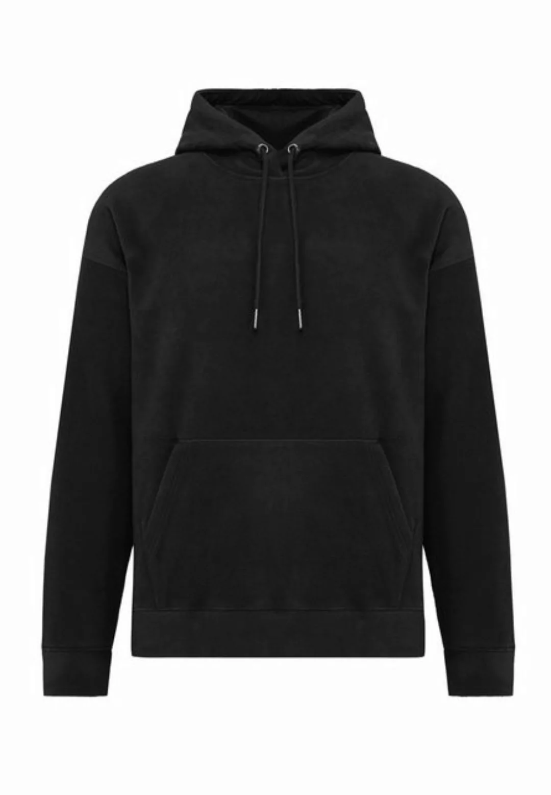 Novux Hoodie OVERSIZE FLEECE Damen Hoodie Farbe Schwarz günstig online kaufen