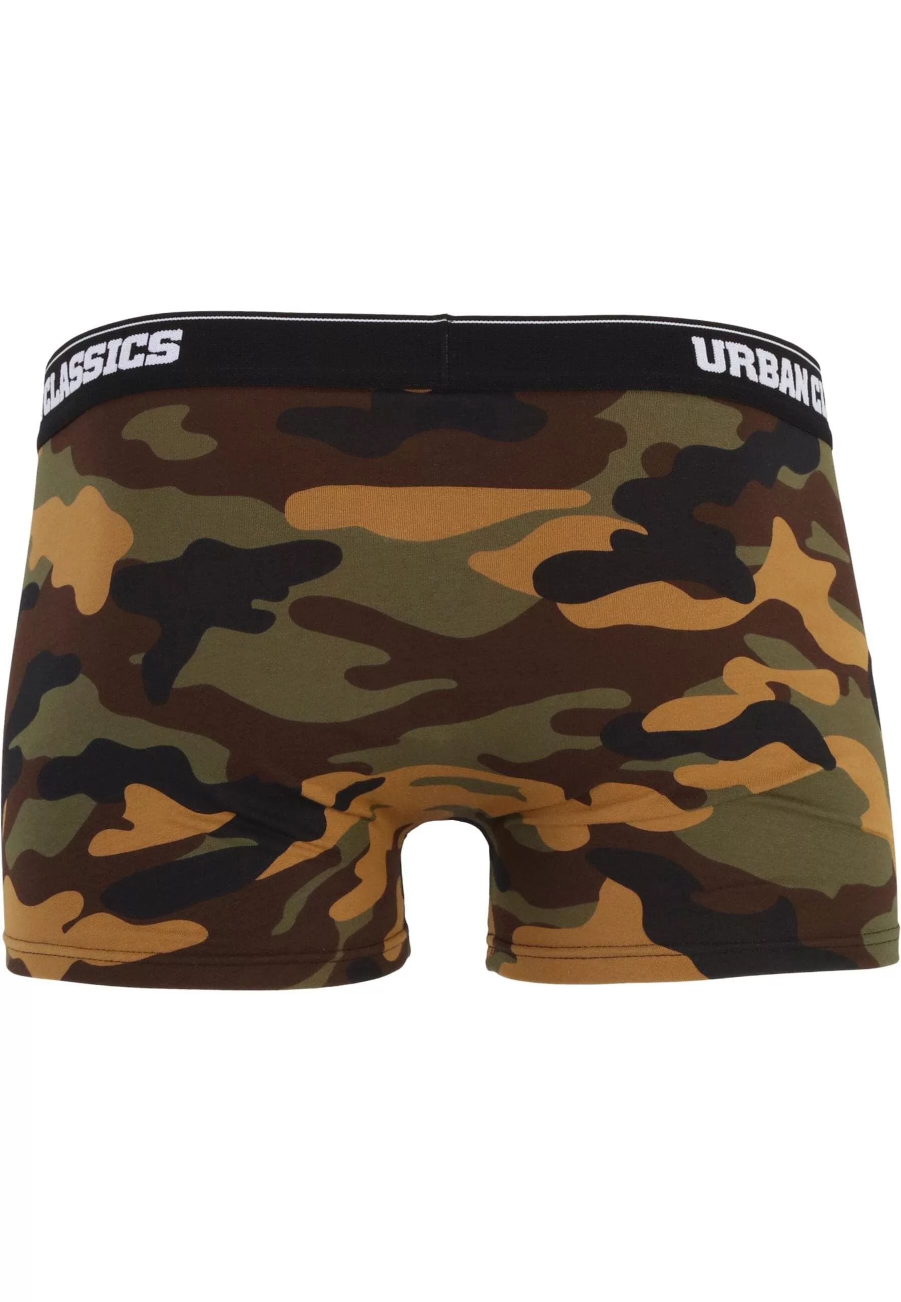 URBAN CLASSICS Boxershorts "Urban Classics Herren 2-Pack Camo Boxer Shorts" günstig online kaufen