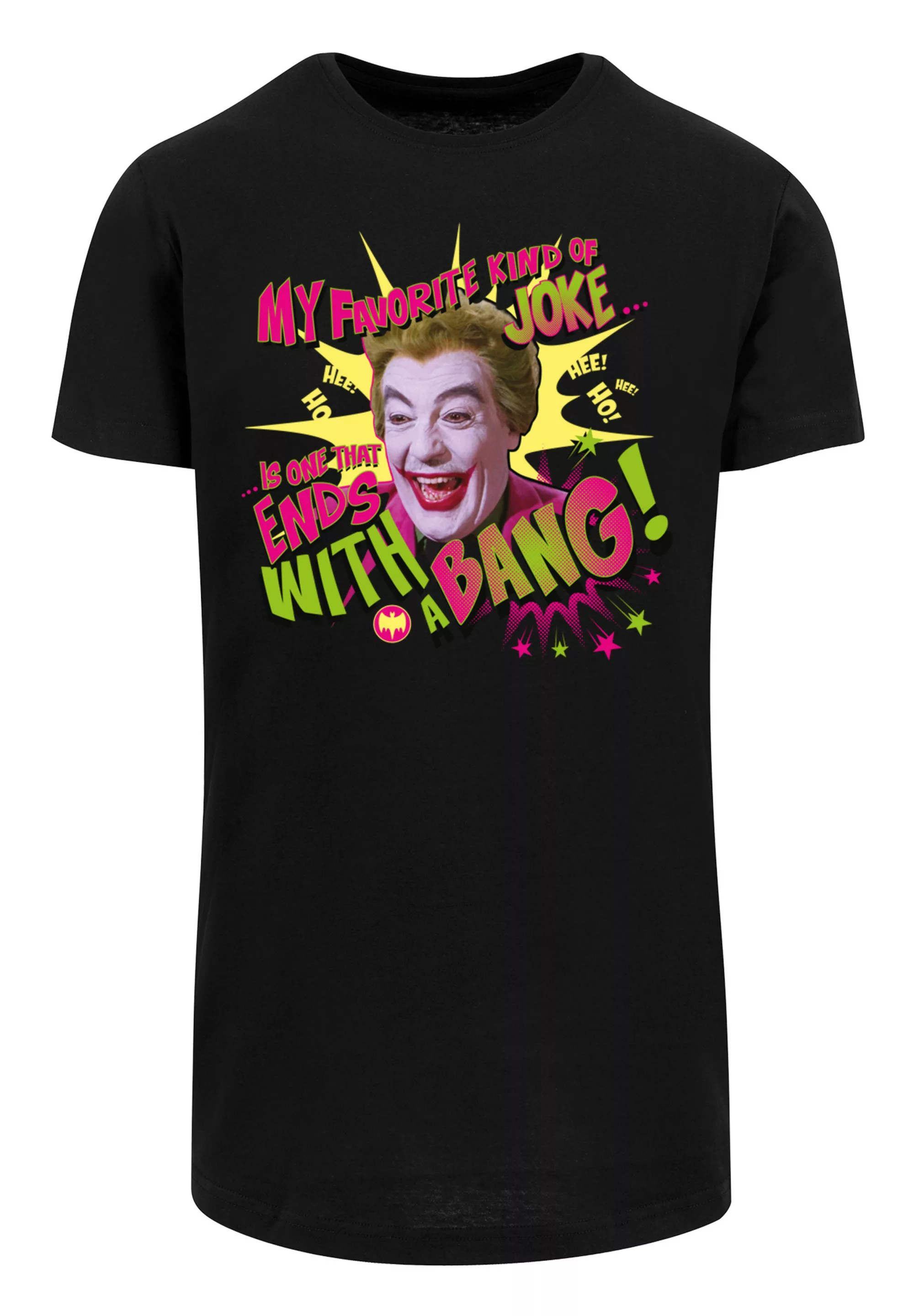 F4NT4STIC T-Shirt "Long Cut T-Shirt Batman TV Series Joker Bang", Print günstig online kaufen