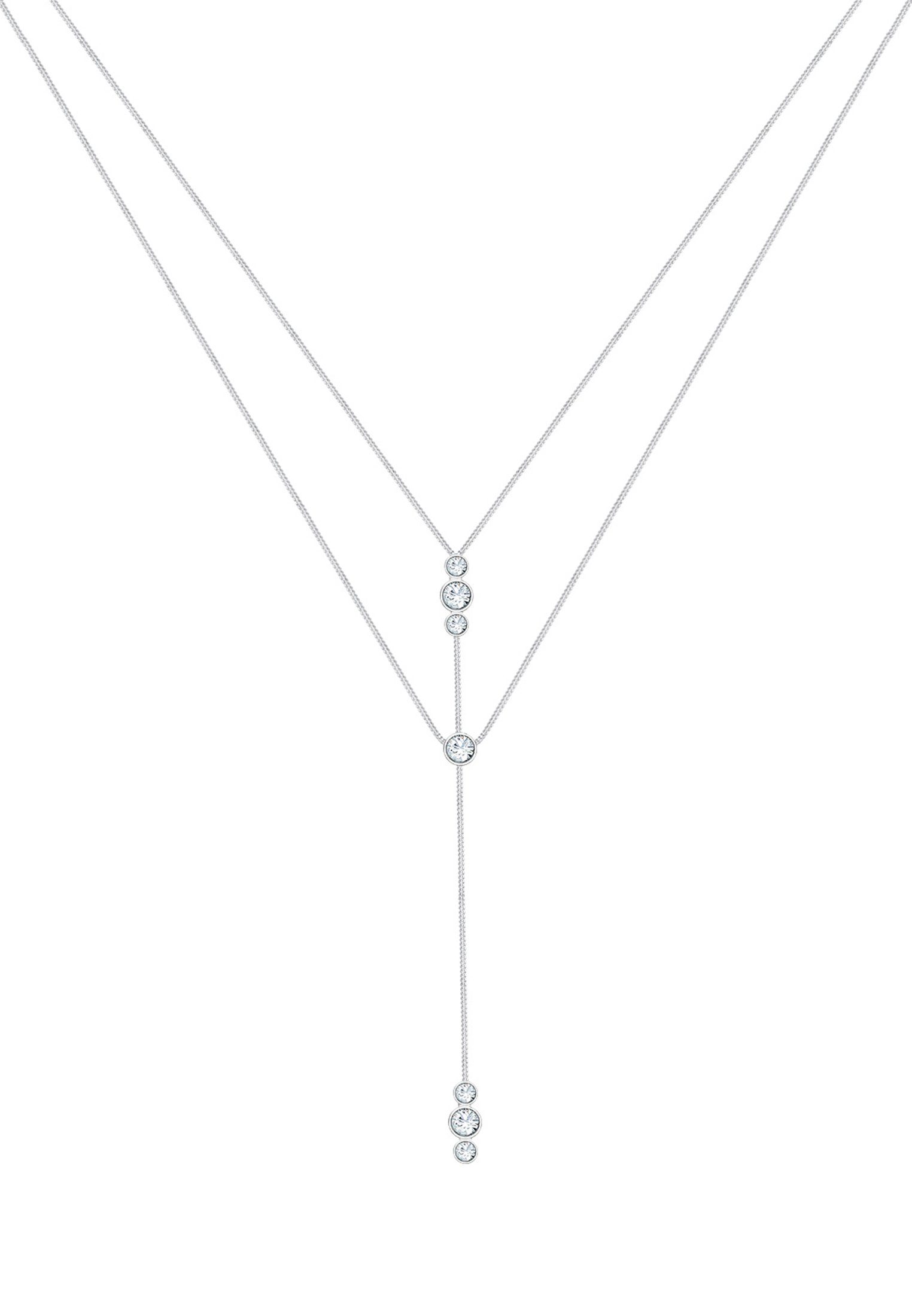 Elli Gliederkette Y-Kette Layer 925 Silber, günstig online kaufen