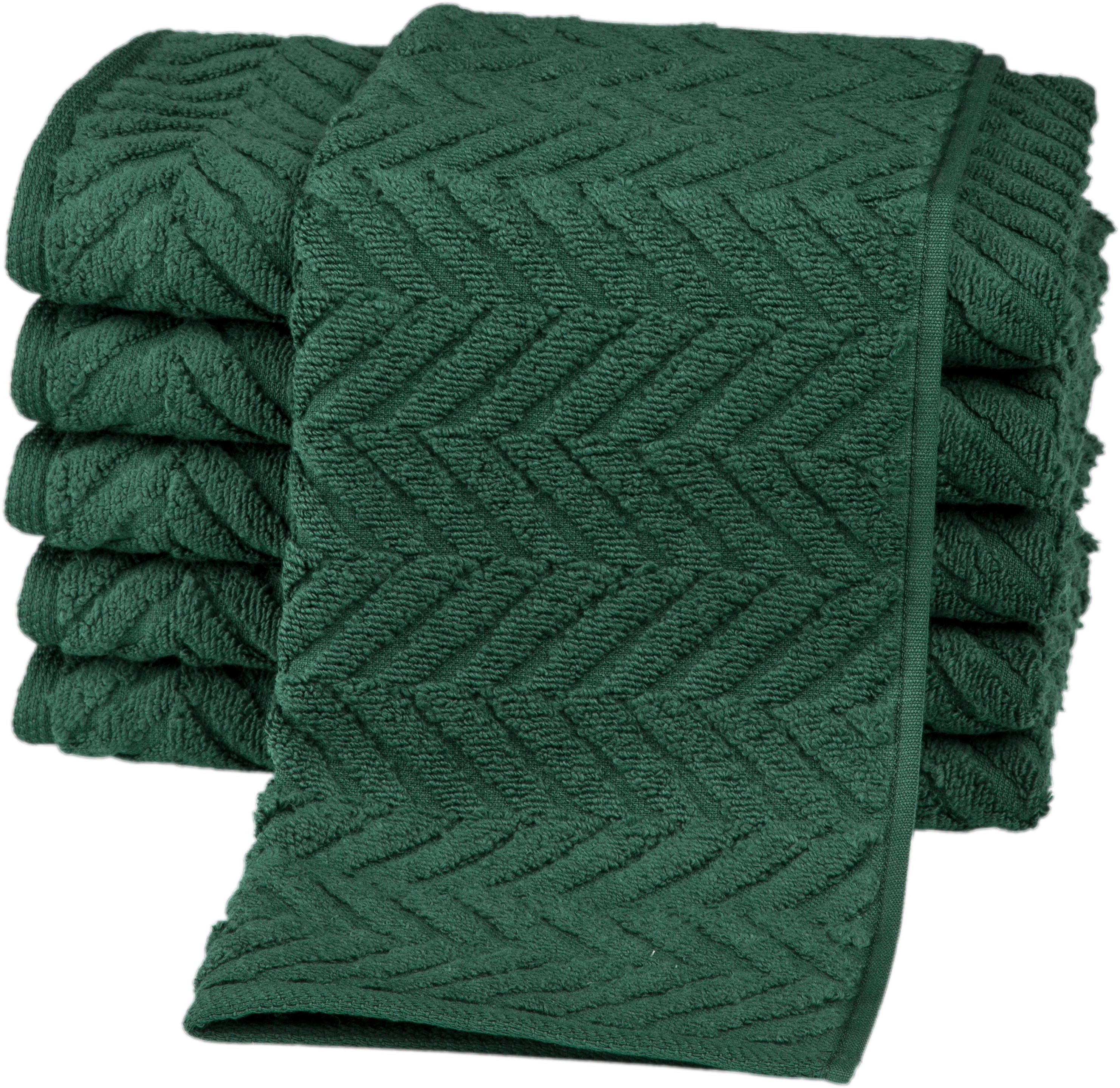 ROSS Gästehandtücher Sensual 9001, Frottier (6-St), günstig online kaufen