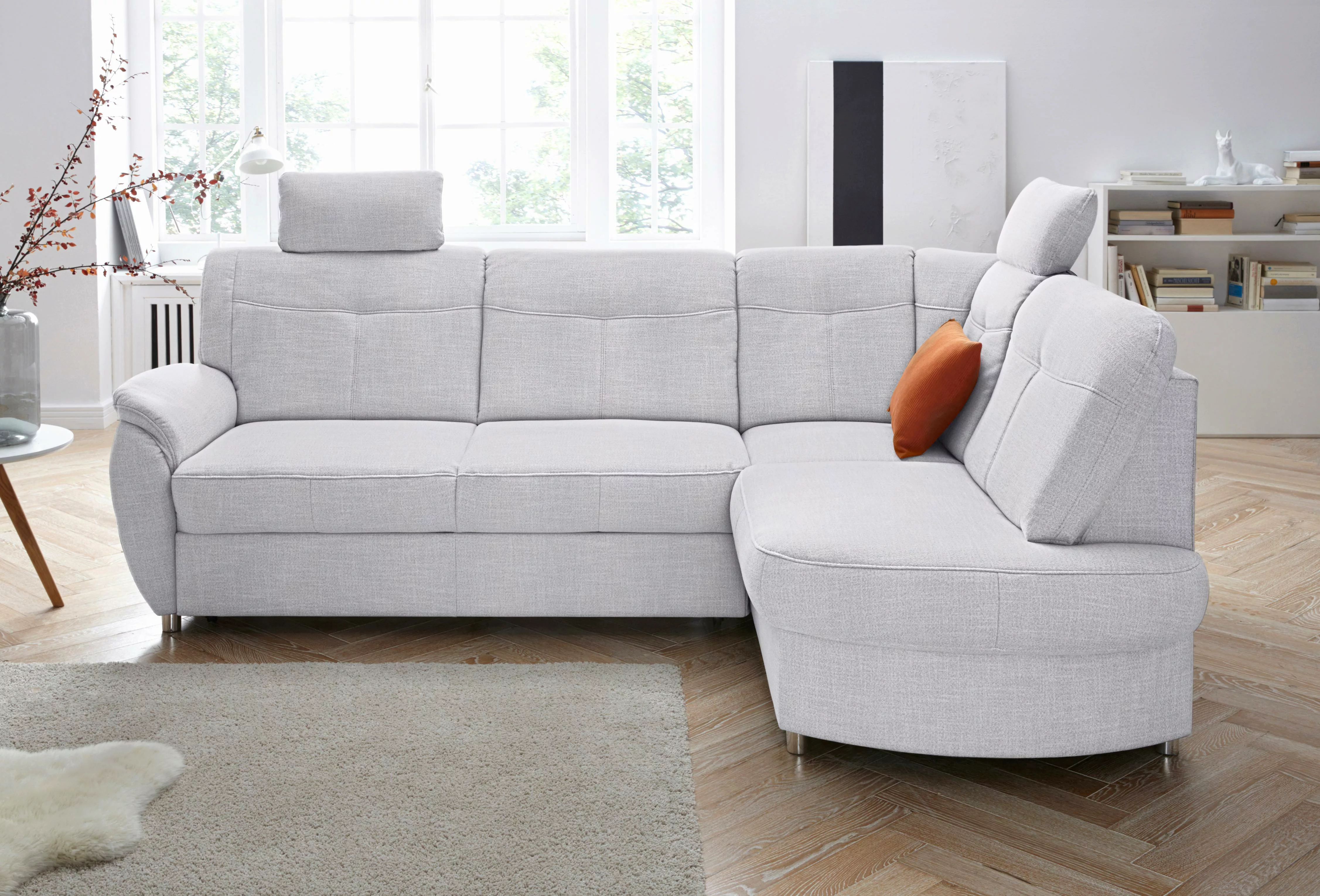 sit&more Ecksofa "Sonoma L-Form", wahlweise mit Bettfunktion und Bettkasten günstig online kaufen