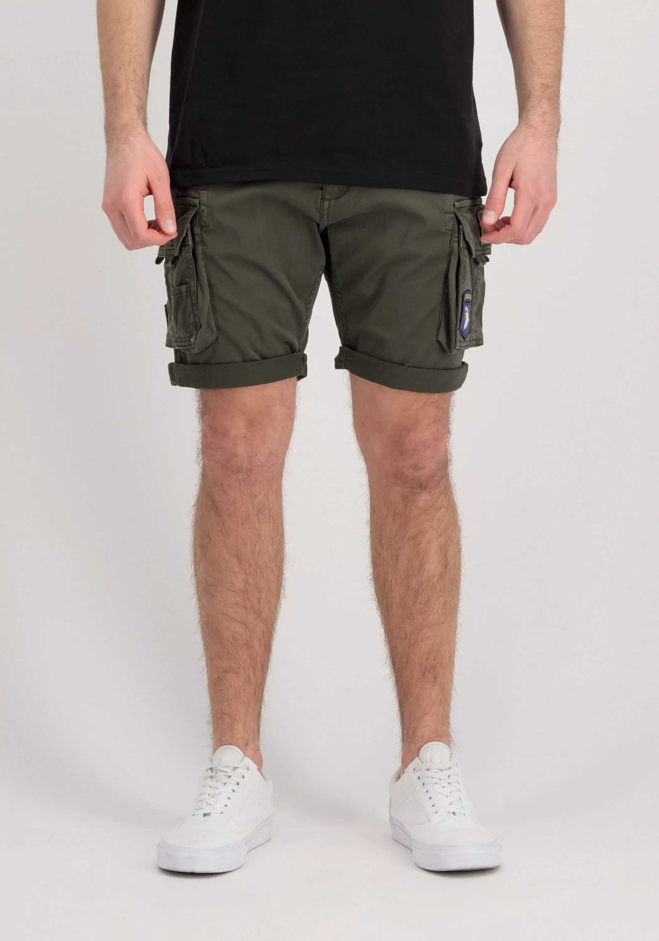 Alpha Industries Shorts "Alpha Industries Men - Shorts Crew Short Patch" günstig online kaufen