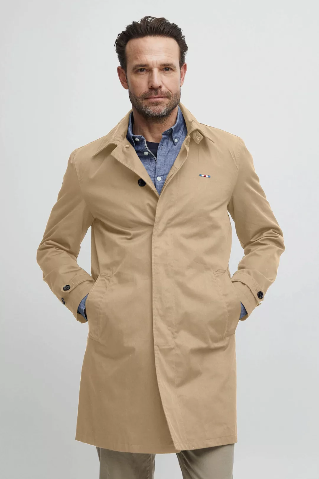 FQ1924 Trenchcoat "FQ1924 FQGunnar" günstig online kaufen