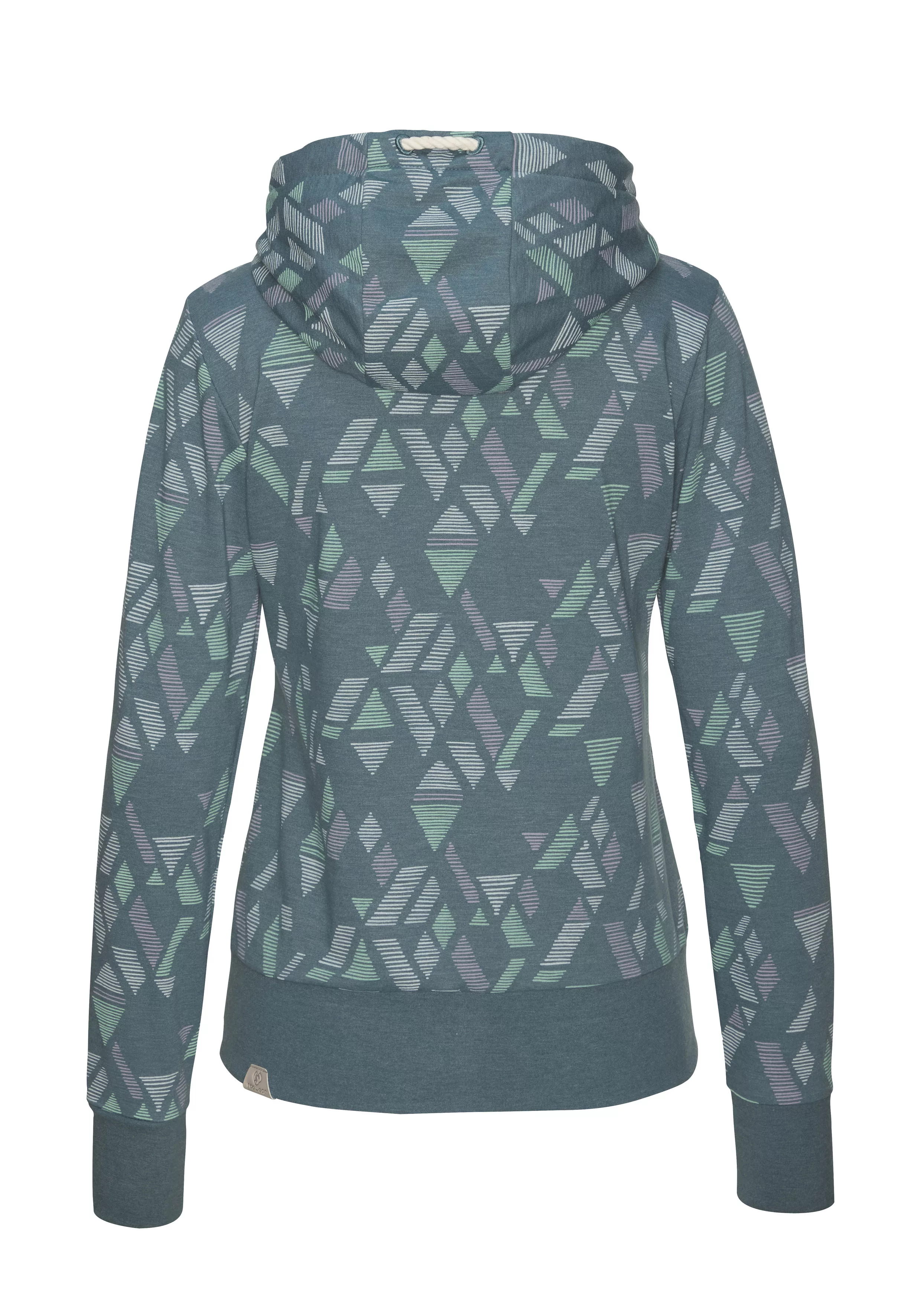 Ragwear Kapuzensweatjacke "PAYA PRINT", mit Allover Print günstig online kaufen