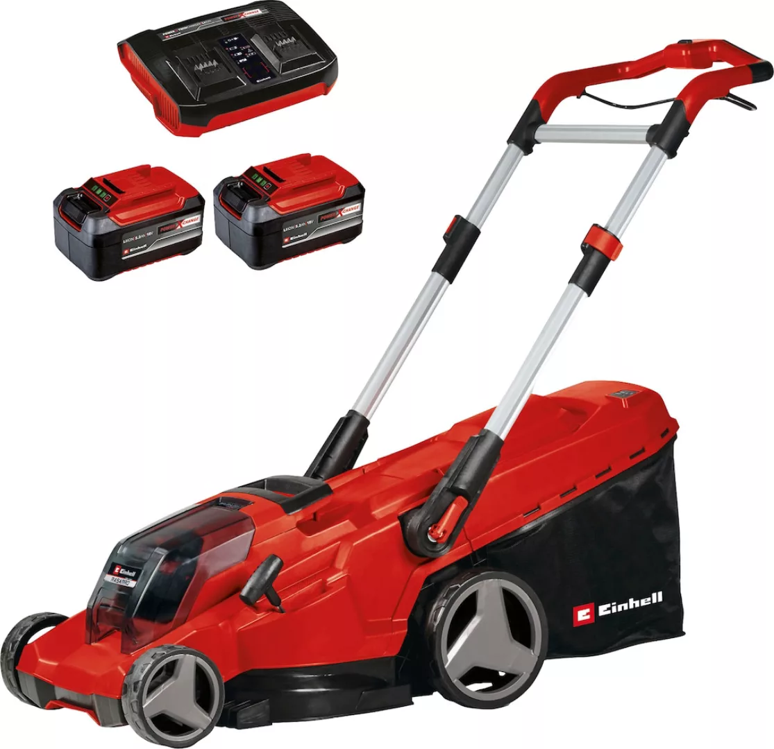 Einhell Akkurasenmäher "Einhell Power X-Change RASARRO 36/42", mit 2x Akku günstig online kaufen