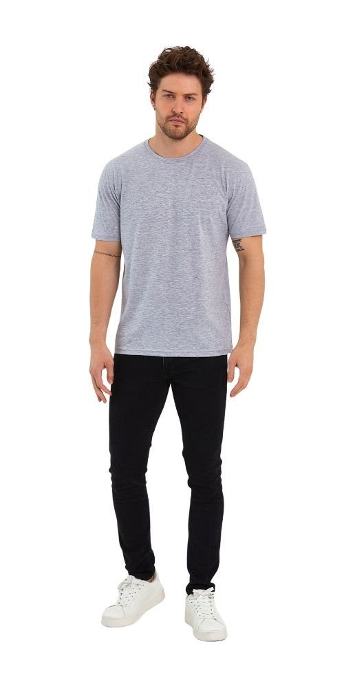 COMEOR T-Shirt Herren Basic T-Shirts Baumwolle günstig online kaufen