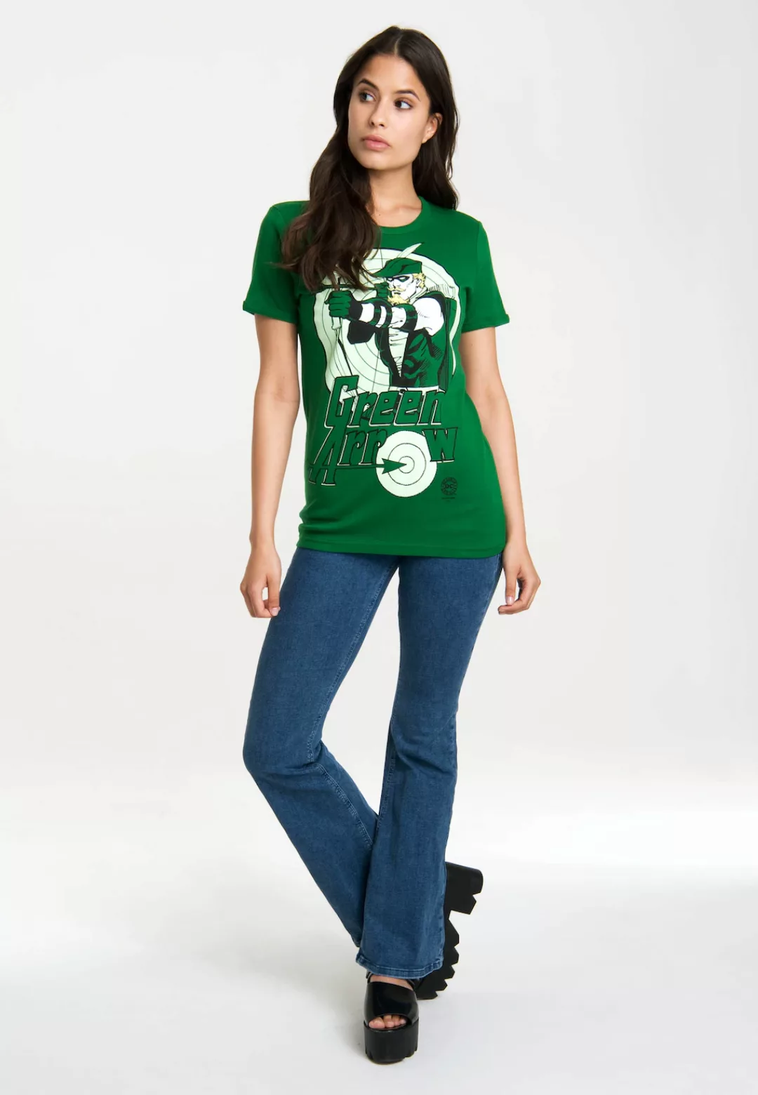 LOGOSHIRT T-Shirt "Green Lantern", mit lizenziertem Originaldesign günstig online kaufen